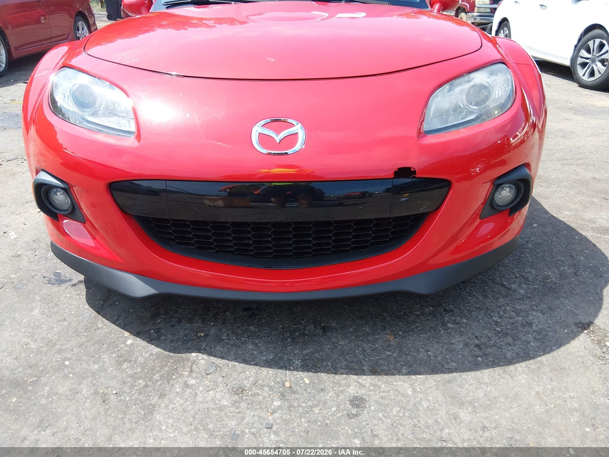 2014 Mazda Mx-5 Miata Sport Red vin: JM1NC2JF4E0236279