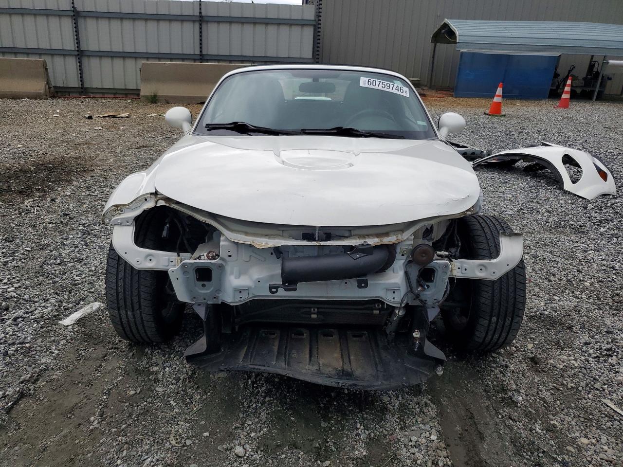2015 Mazda Mx-5 Miata Sport White vin: JM1NC2JF5F0237989