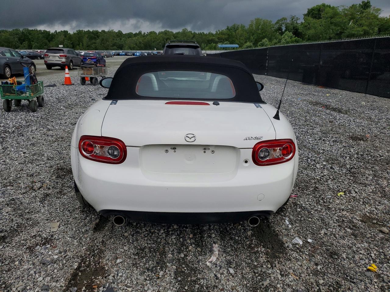 2015 Mazda Mx-5 Miata Sport White vin: JM1NC2JF5F0237989