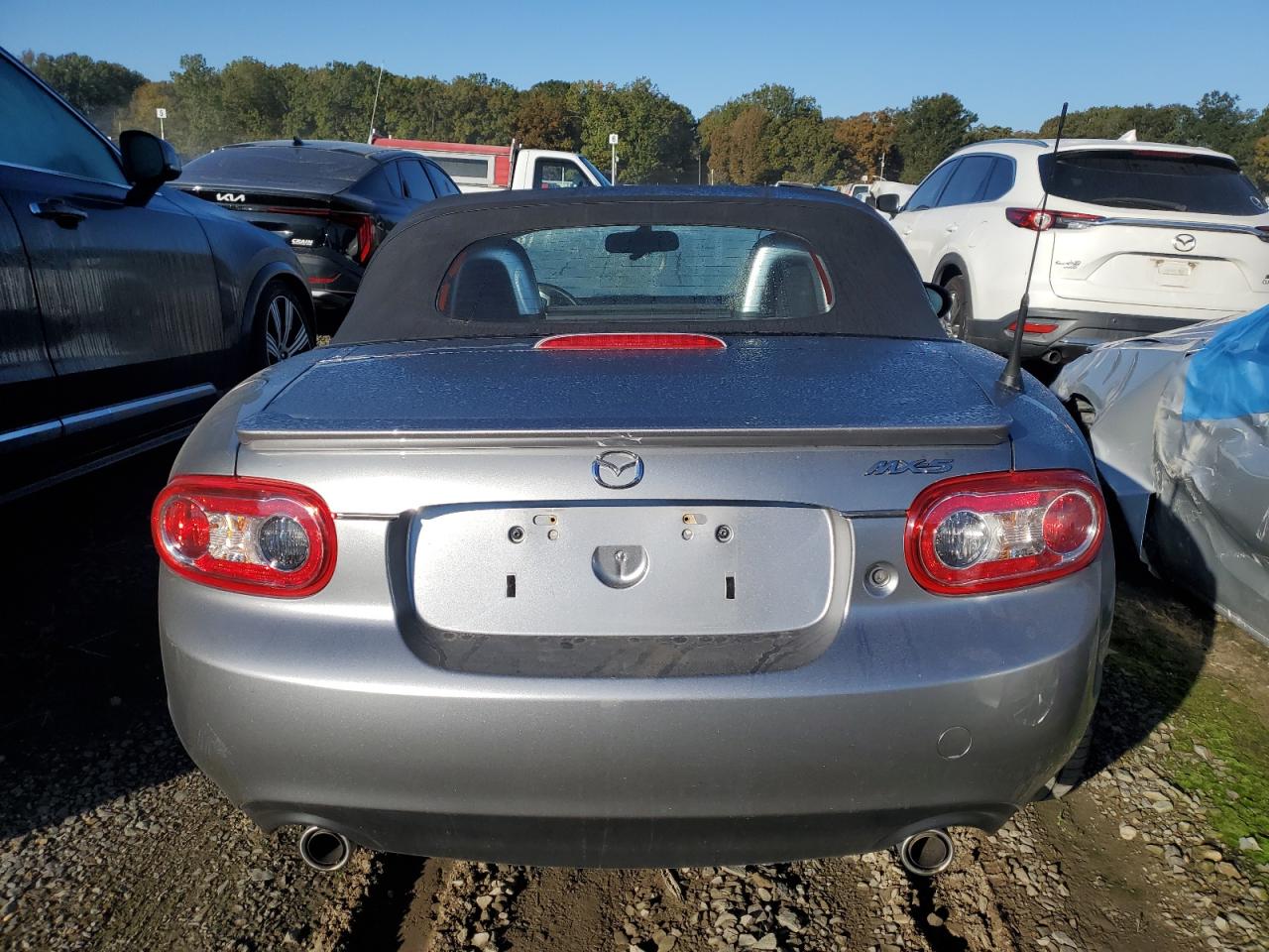 2012 Mazda Mx-5 Miata Silver vin: JM1NC2JF7C0220736