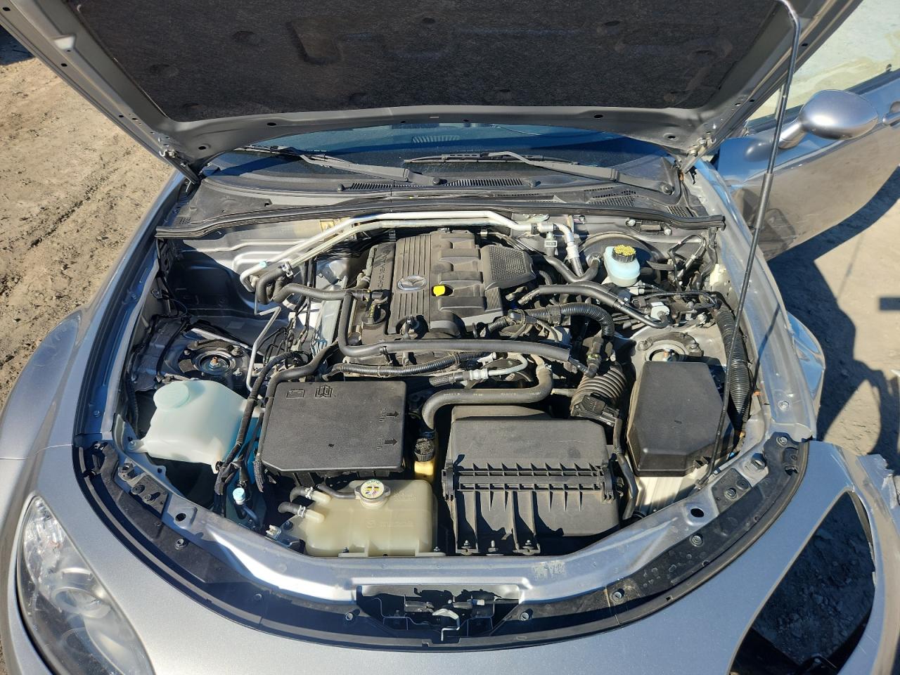 2012 Mazda Mx-5 Miata Silver vin: JM1NC2JF7C0220736