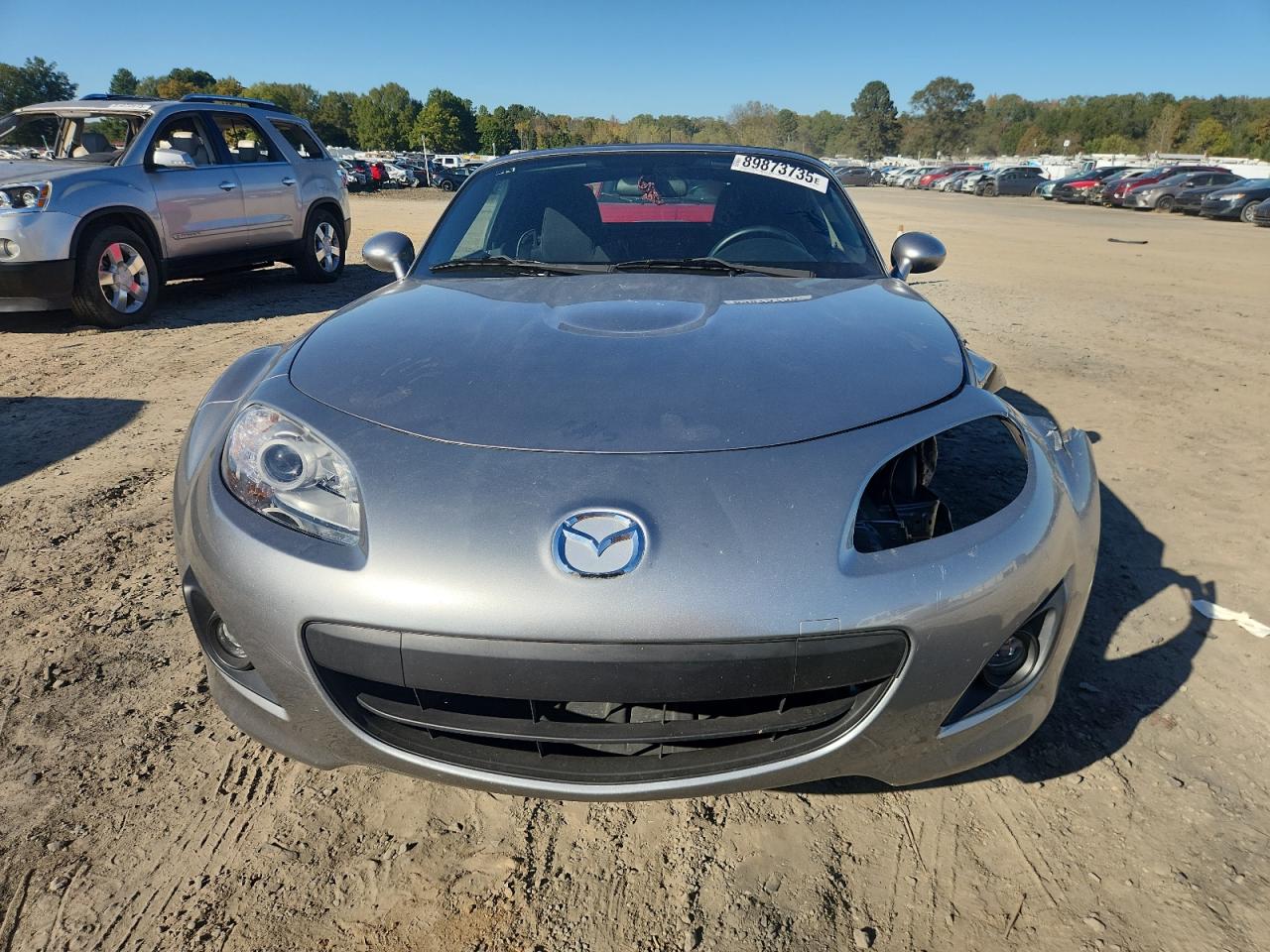 2012 Mazda Mx-5 Miata Silver vin: JM1NC2JF7C0220736