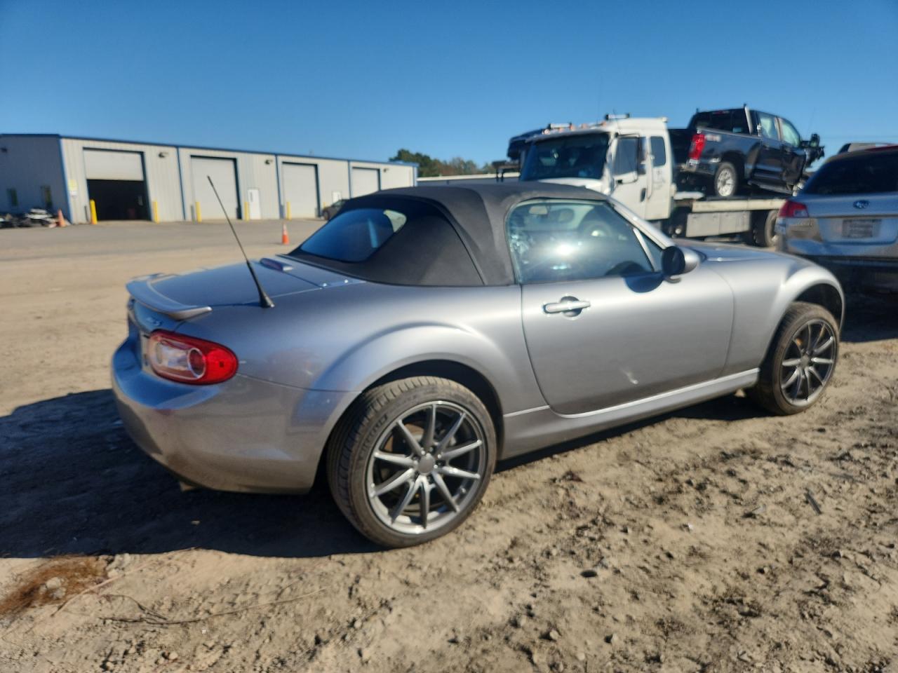 2012 Mazda Mx-5 Miata Silver vin: JM1NC2JF7C0220736