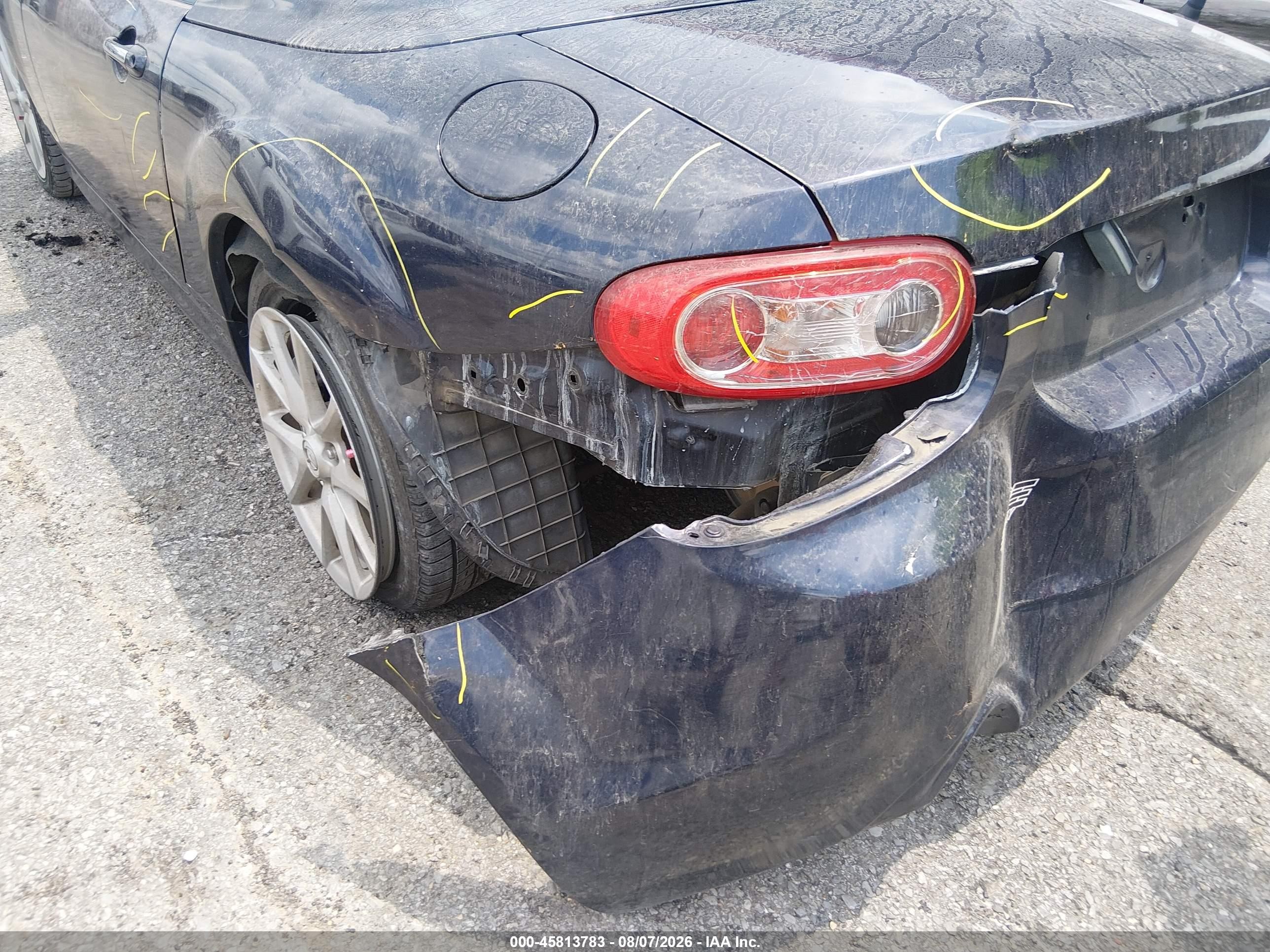 2012 Mazda Mx-5 Miata Sport Blue vin: JM1NC2JF8C0225220