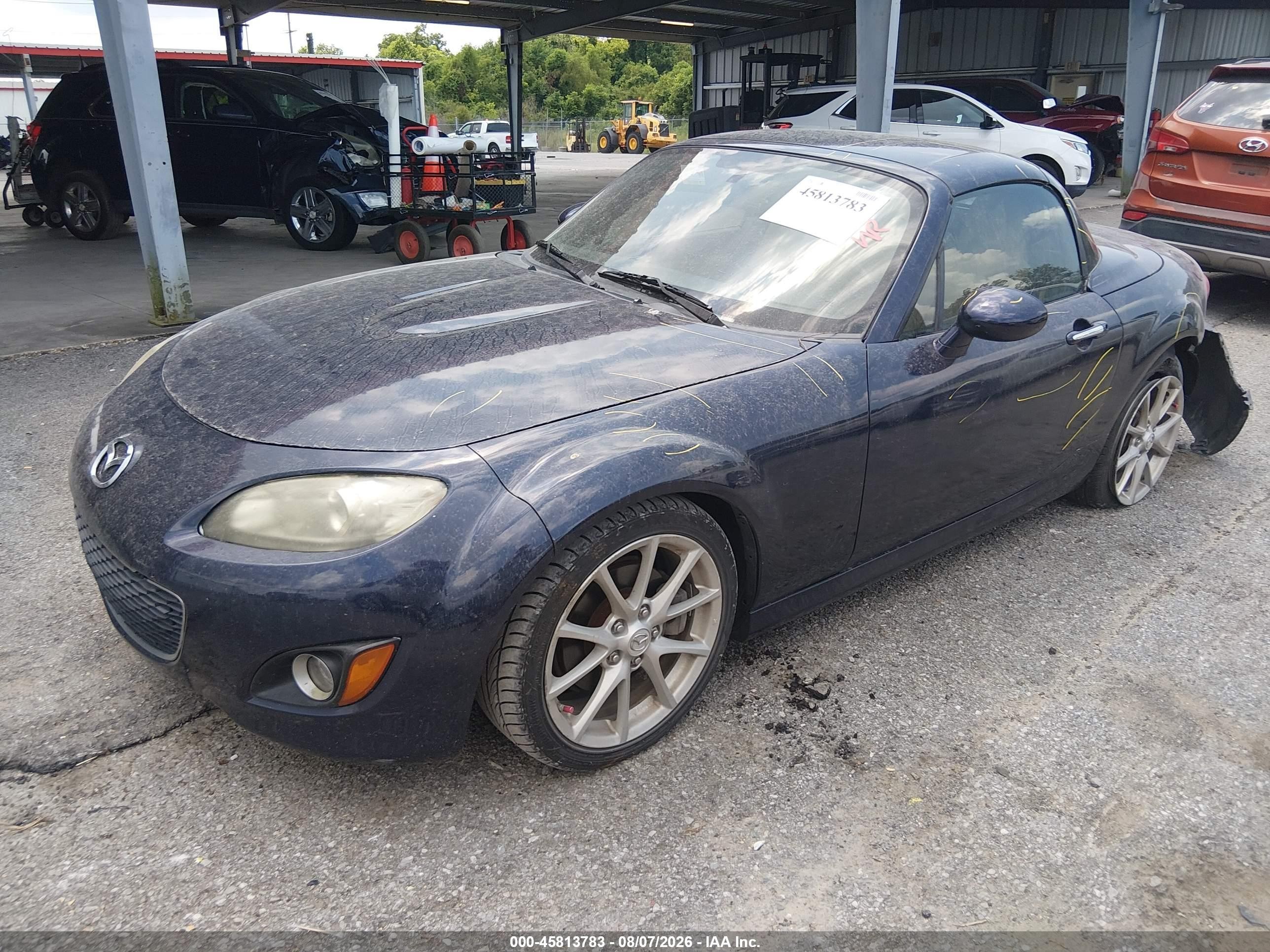 2012 Mazda Mx-5 Miata Sport Blue vin: JM1NC2JF8C0225220