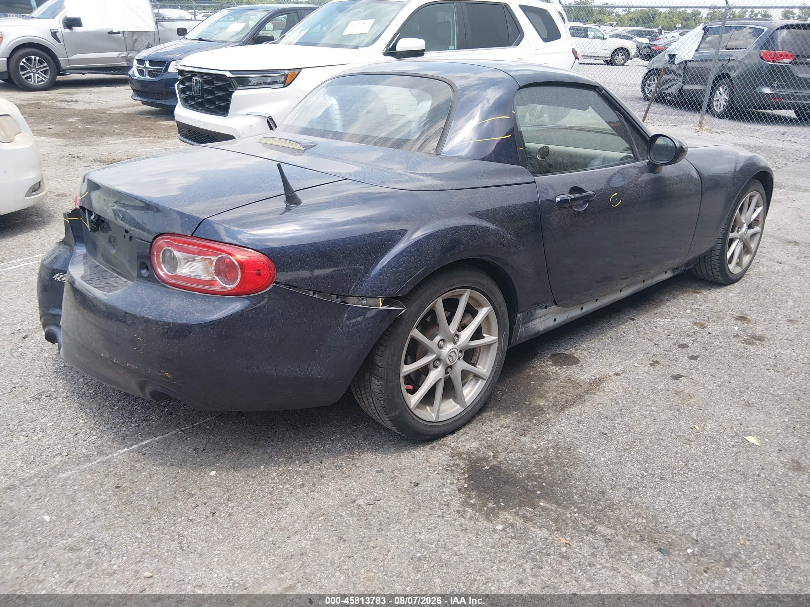 2012 Mazda Mx-5 Miata Sport Blue vin: JM1NC2JF8C0225220