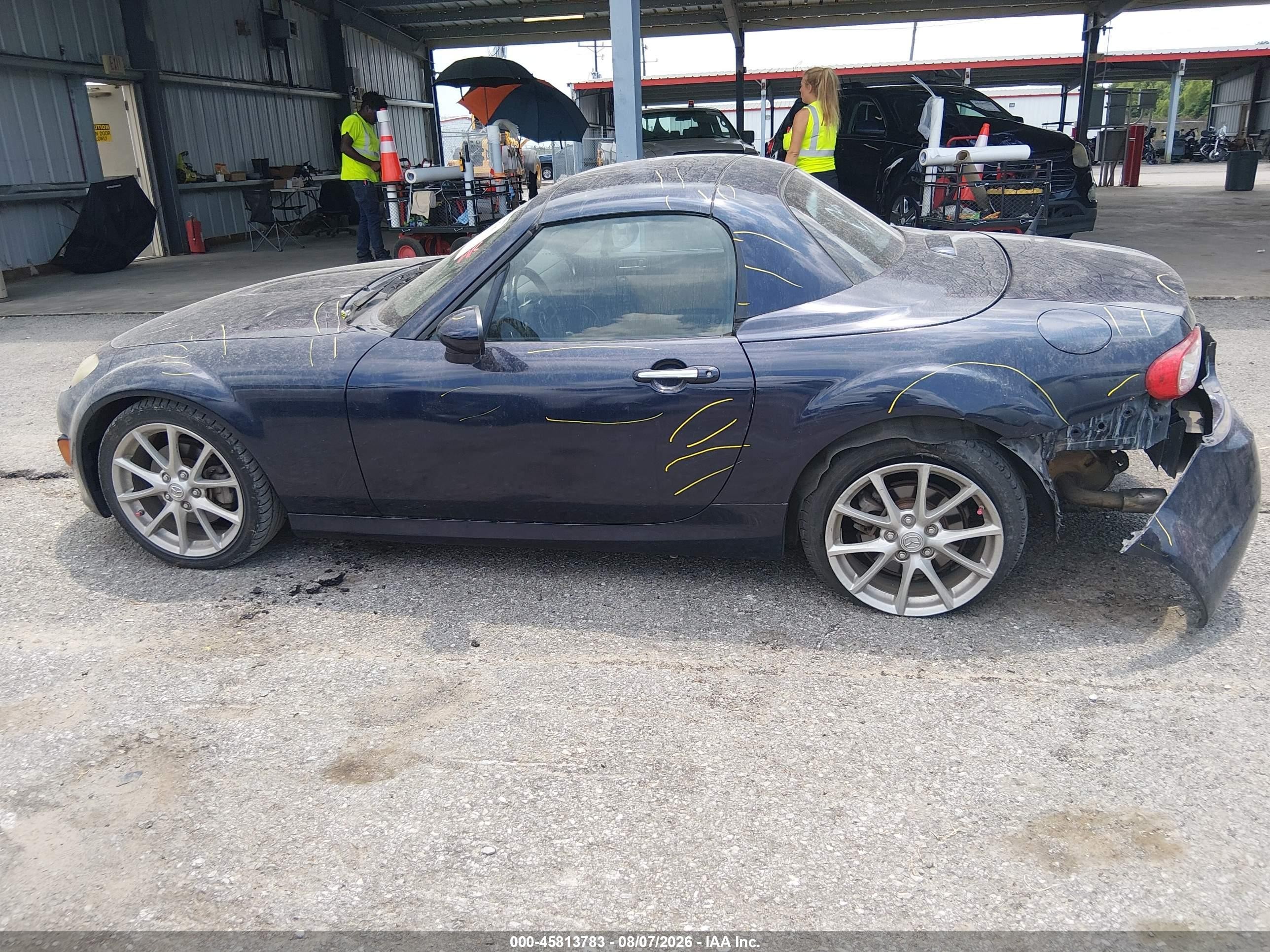2012 Mazda Mx-5 Miata Sport Blue vin: JM1NC2JF8C0225220