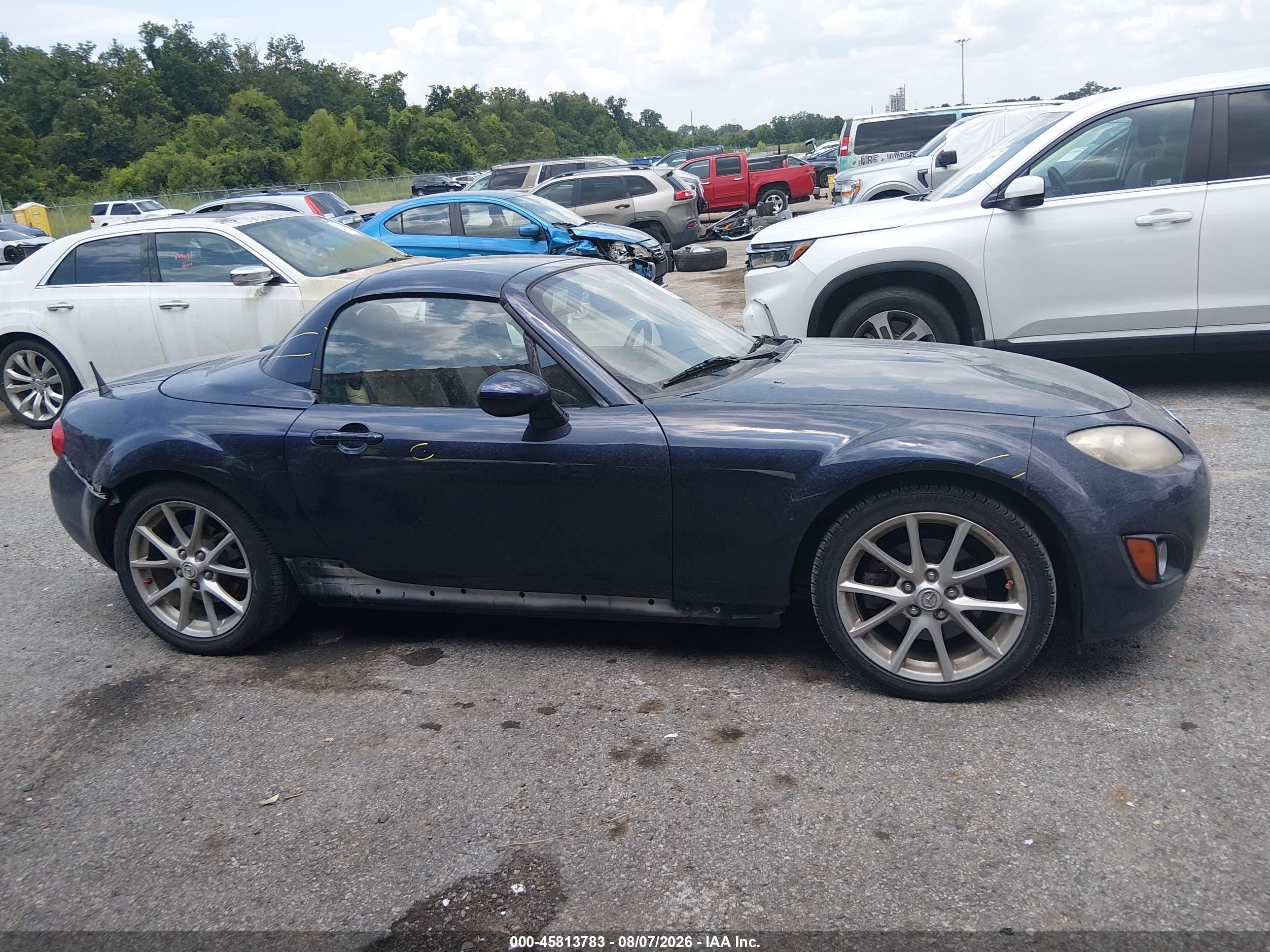 2012 Mazda Mx-5 Miata Sport Blue vin: JM1NC2JF8C0225220