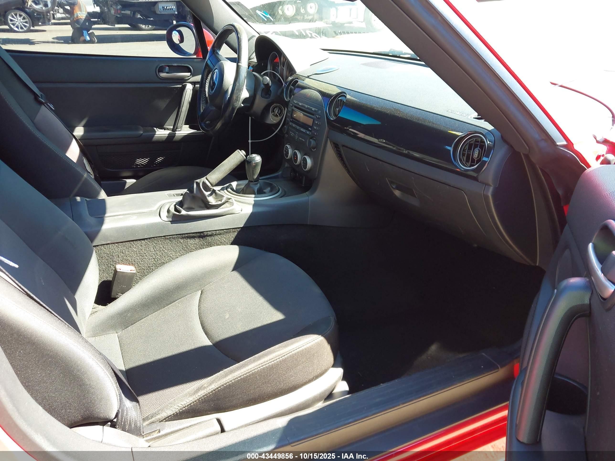 2014 Mazda Mx-5 Miata Sport Red vin: JM1NC2JF8E0234924