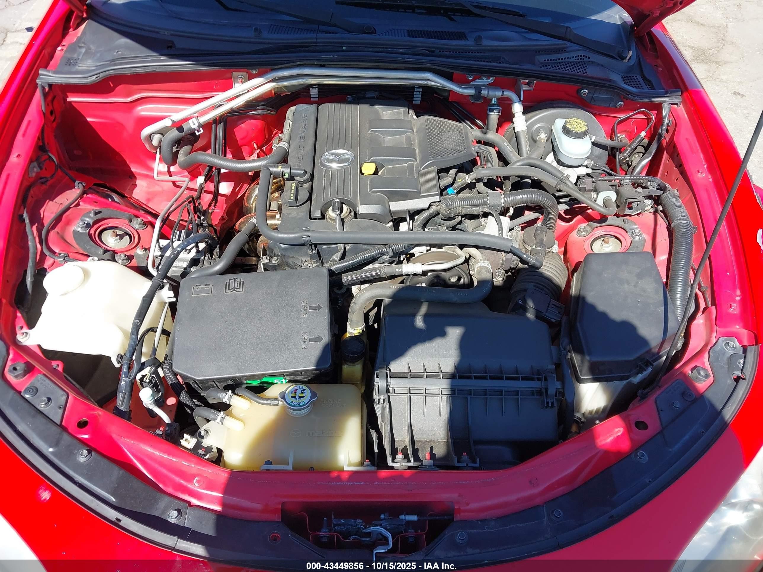 2014 Mazda Mx-5 Miata Sport Red vin: JM1NC2JF8E0234924