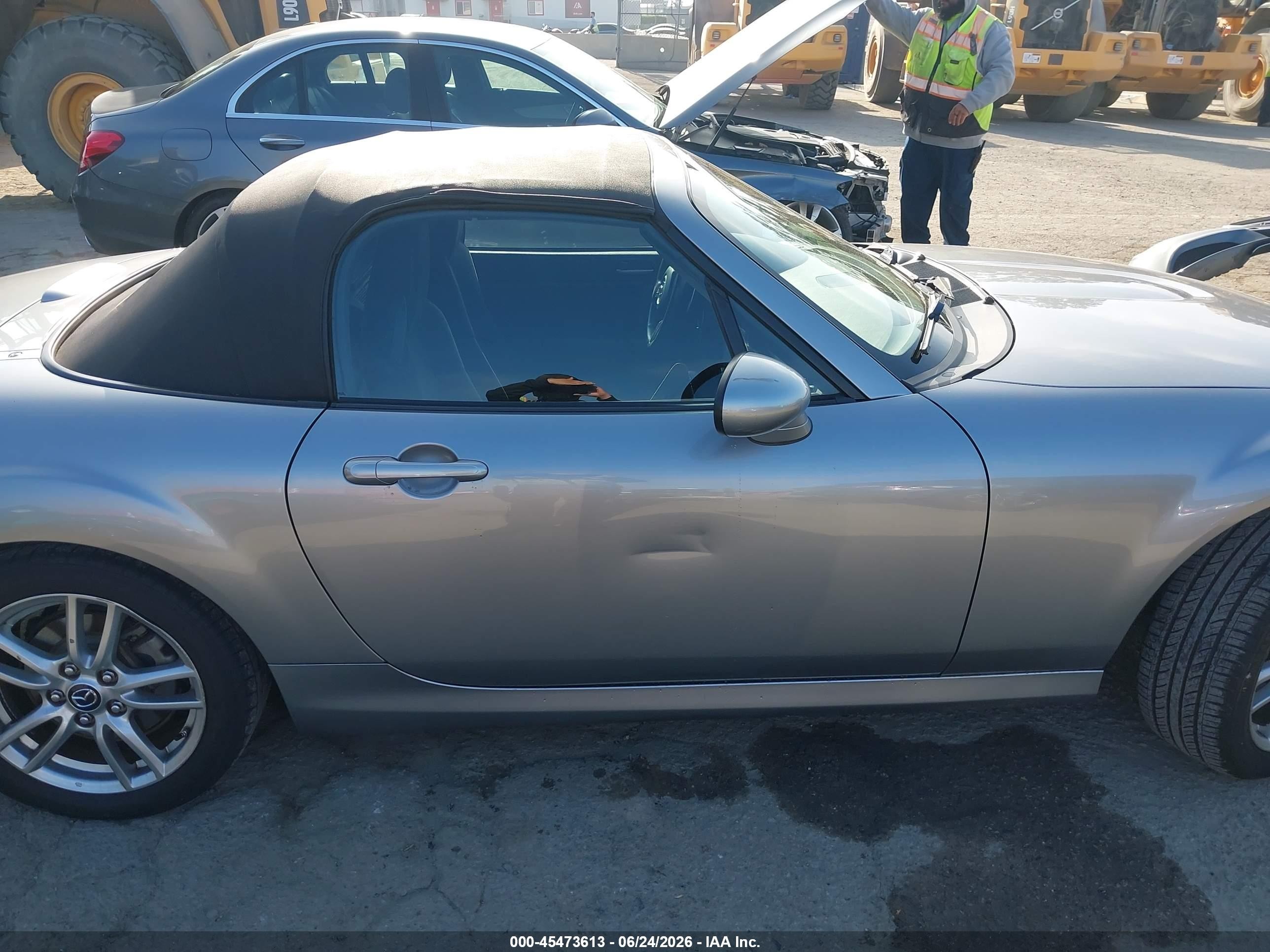 2013 Mazda Mx-5 Miata Sport Gray vin: JM1NC2JF9D0231500