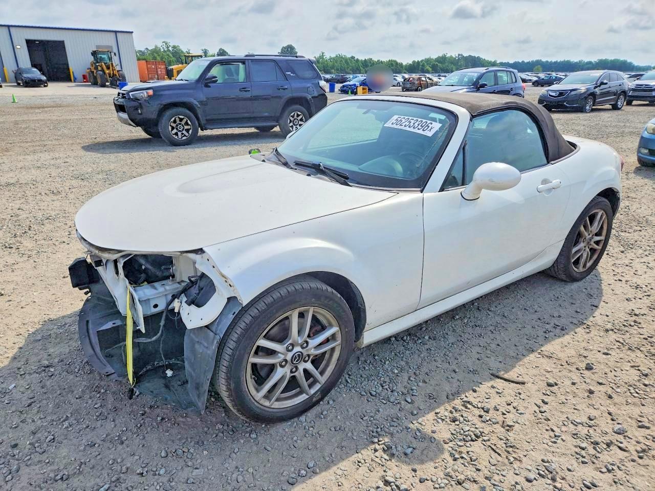 2013 Mazda Mx-5 Miata Sport Белый vin: JM1NC2JF9D0232064