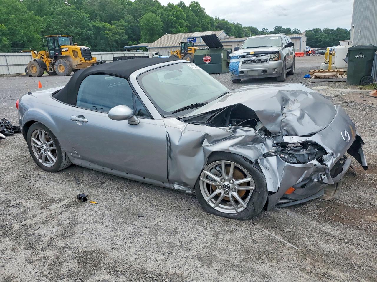 2013 Mazda Mx-5 Miata Sport Silver vin: JM1NC2JFXD0231733