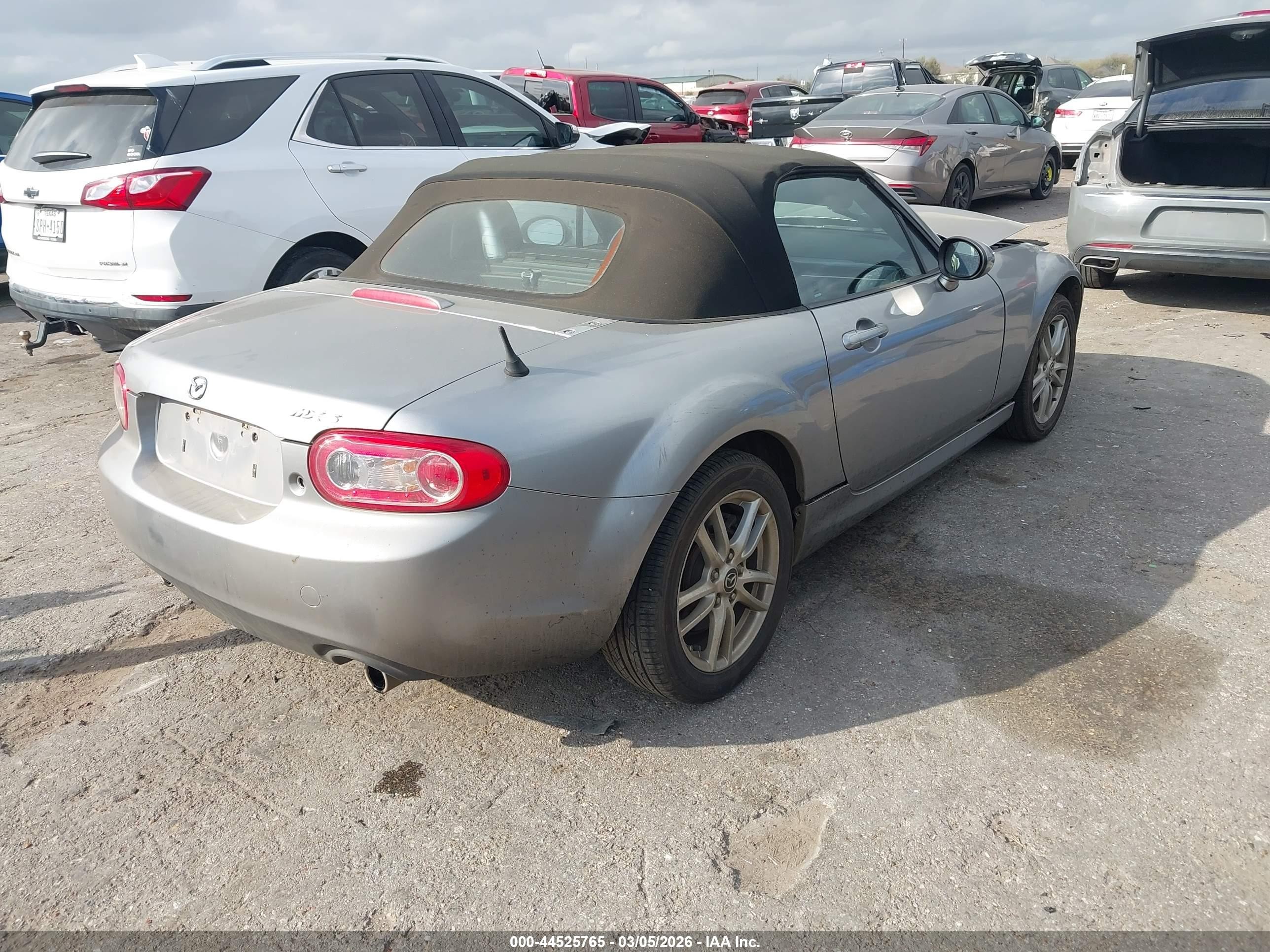 2014 Mazda Mx-5 Miata Sport Silver vin: JM1NC2JFXE0233693