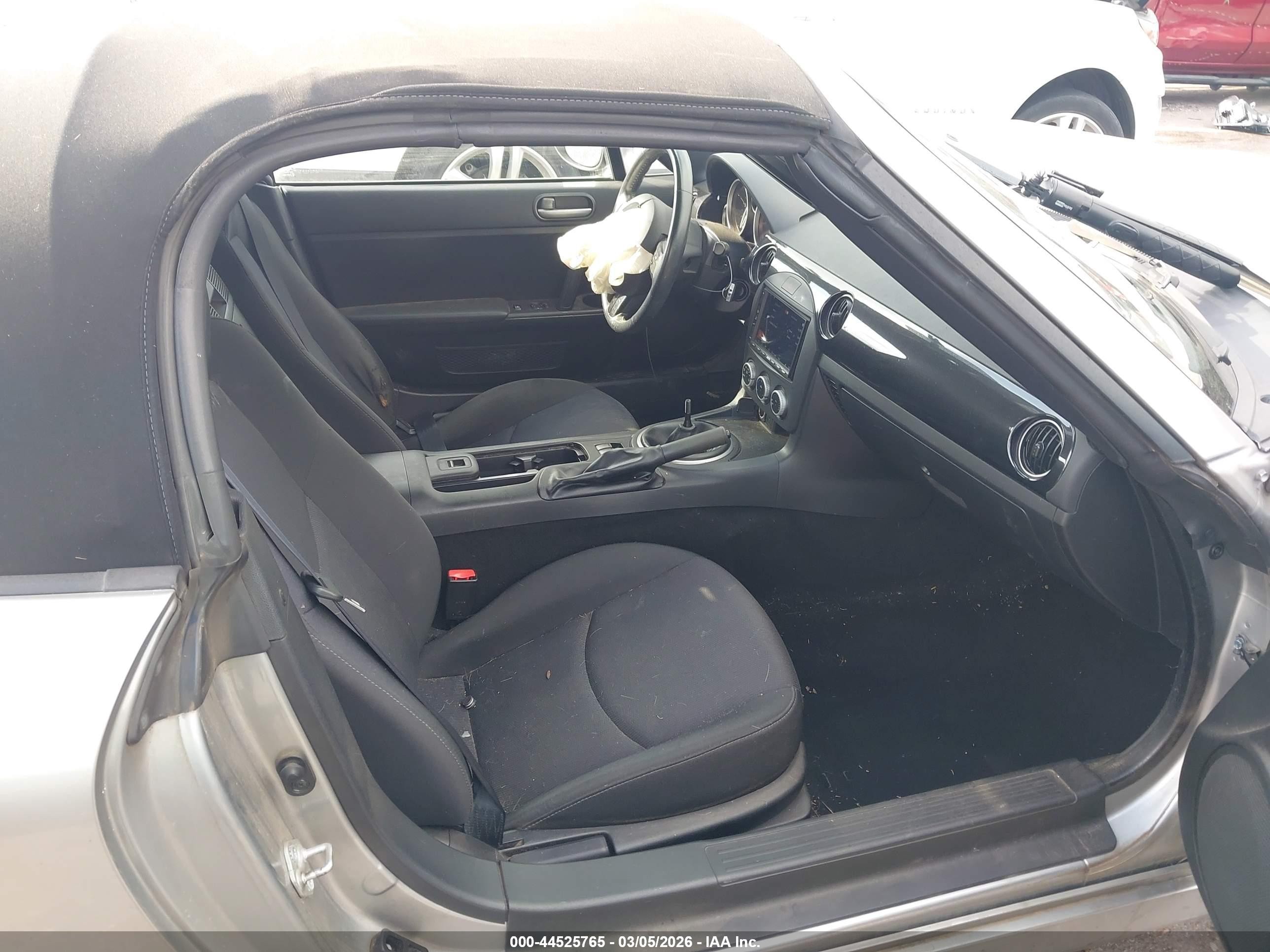 2014 Mazda Mx-5 Miata Sport Silver vin: JM1NC2JFXE0233693
