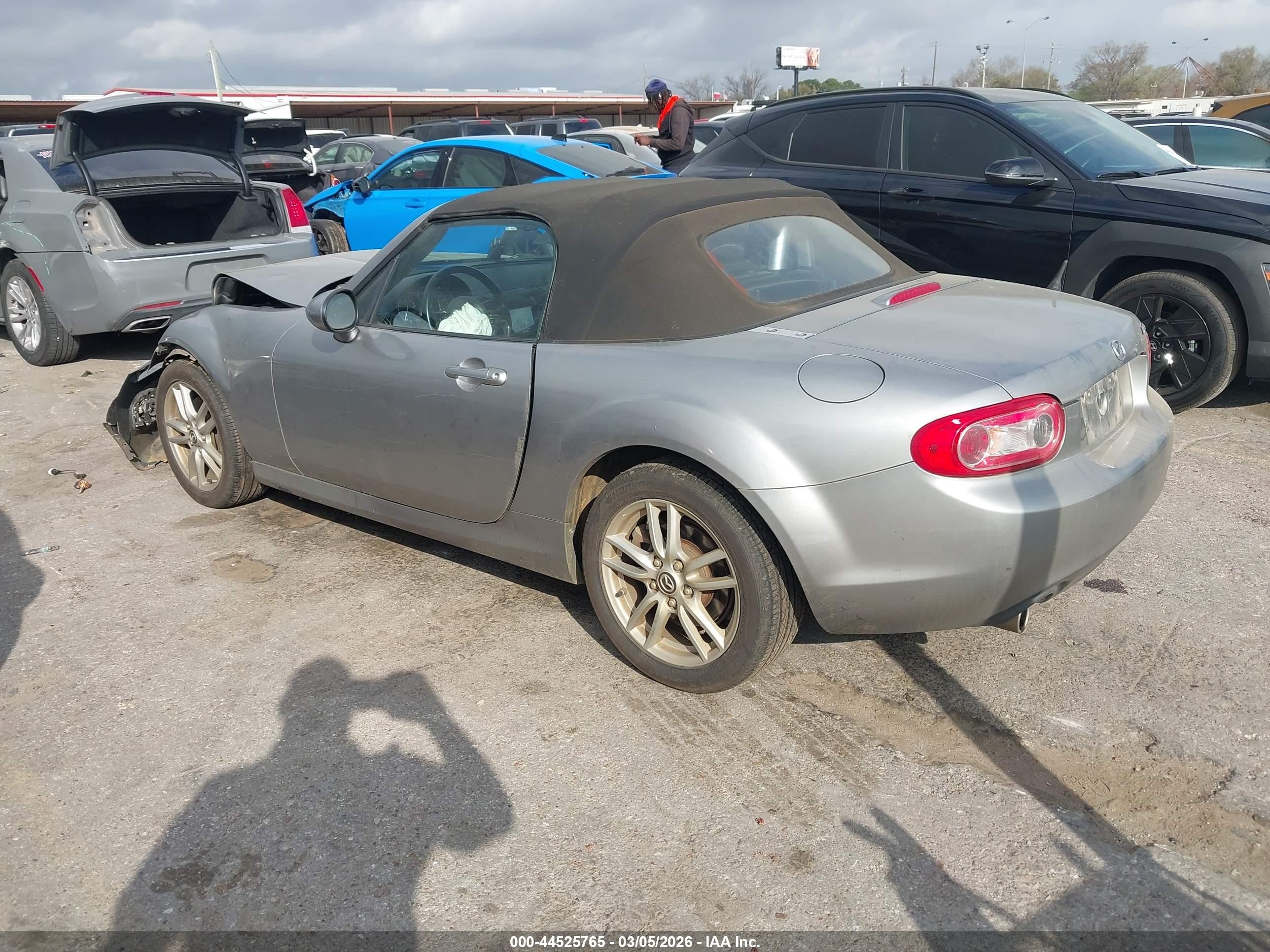 2014 Mazda Mx-5 Miata Sport Silver vin: JM1NC2JFXE0233693