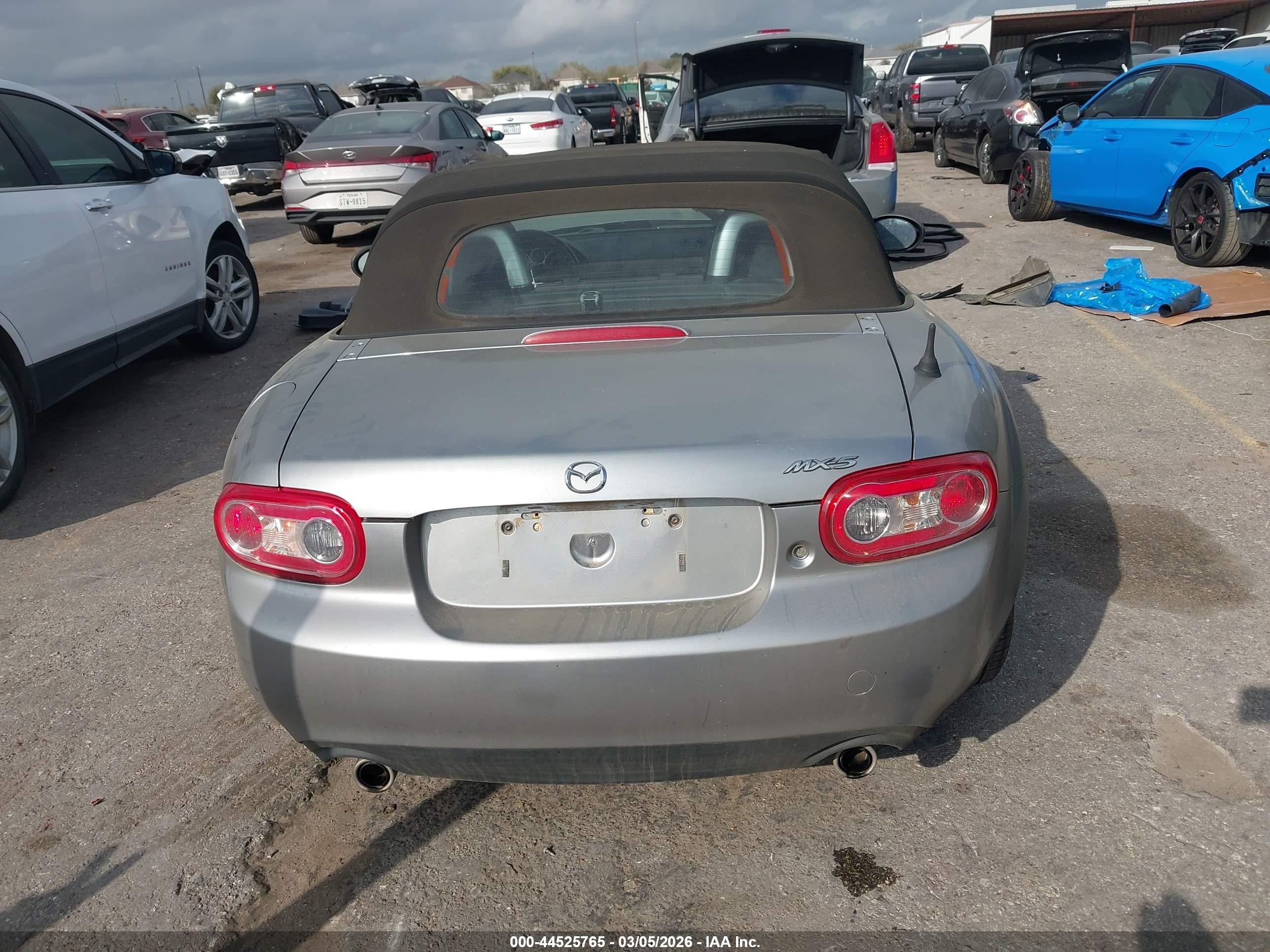 2014 Mazda Mx-5 Miata Sport Silver vin: JM1NC2JFXE0233693