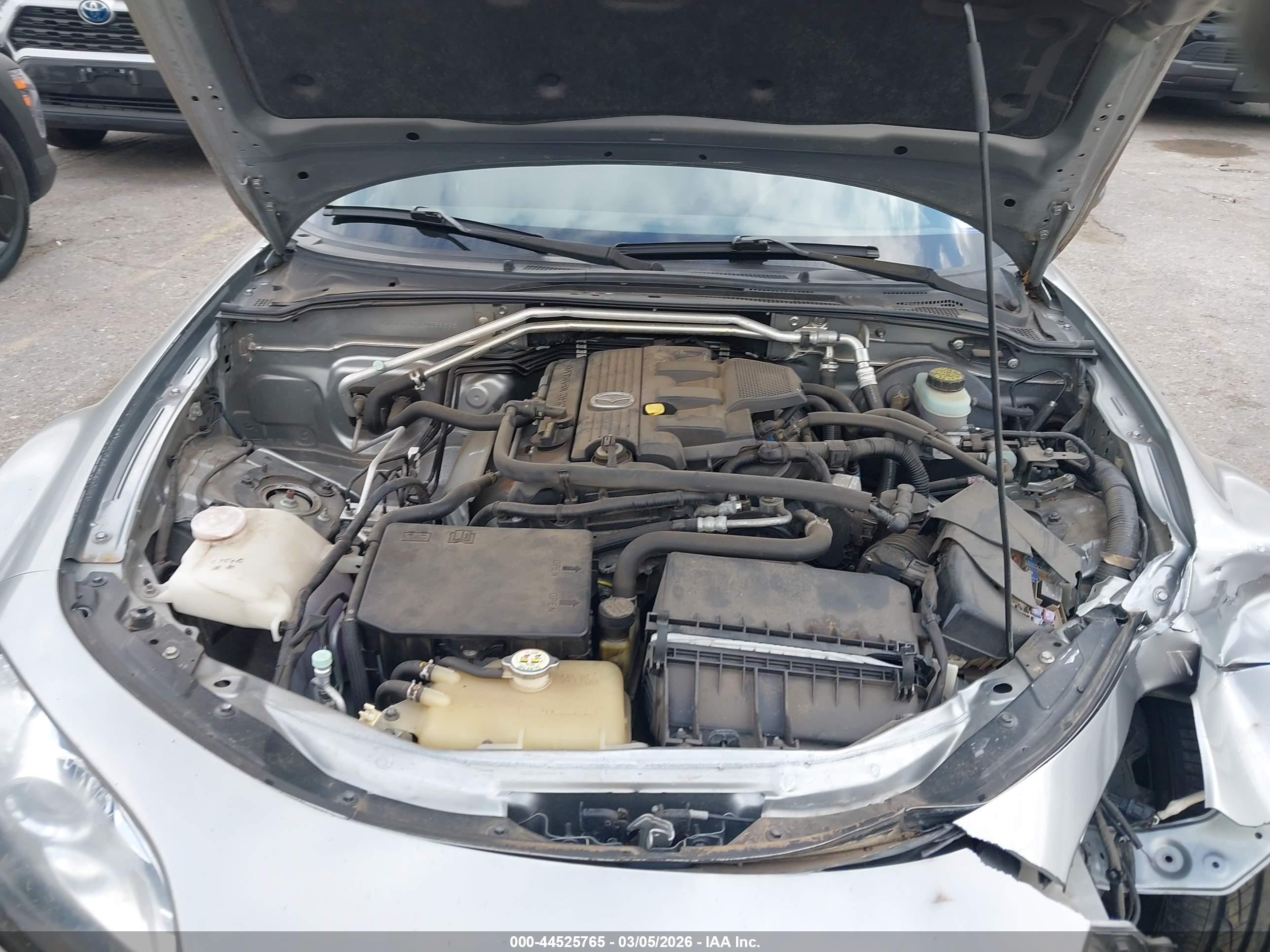 2014 Mazda Mx-5 Miata Sport Silver vin: JM1NC2JFXE0233693