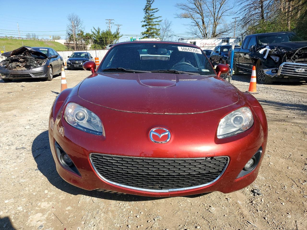 2012 Mazda Mx-5 Miata Red vin: JM1NC2LF0C0224088
