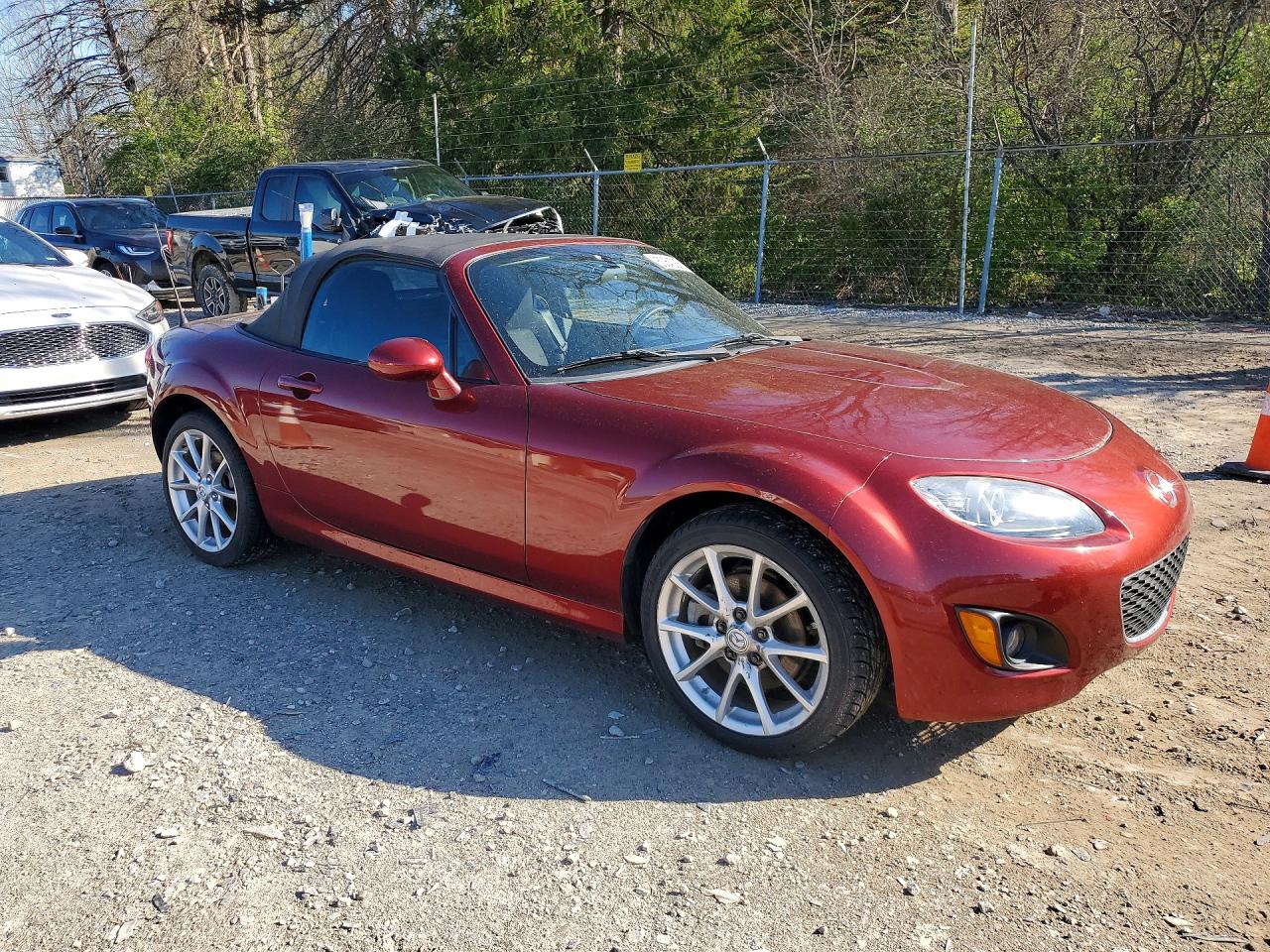 2012 Mazda Mx-5 Miata Red vin: JM1NC2LF0C0224088