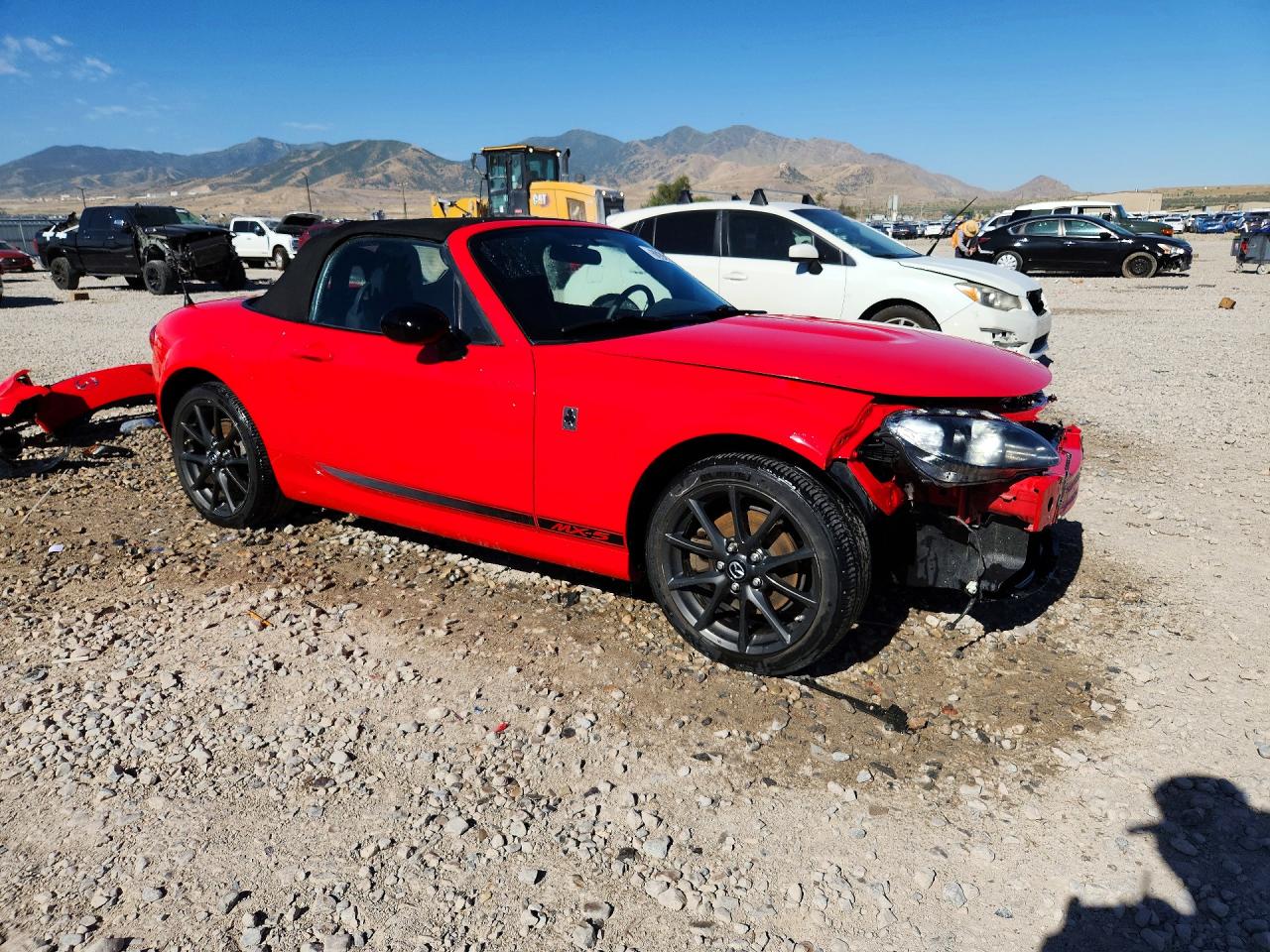 2014 Mazda Mx-5 Miata Club Red vin: JM1NC2LF3E0235086