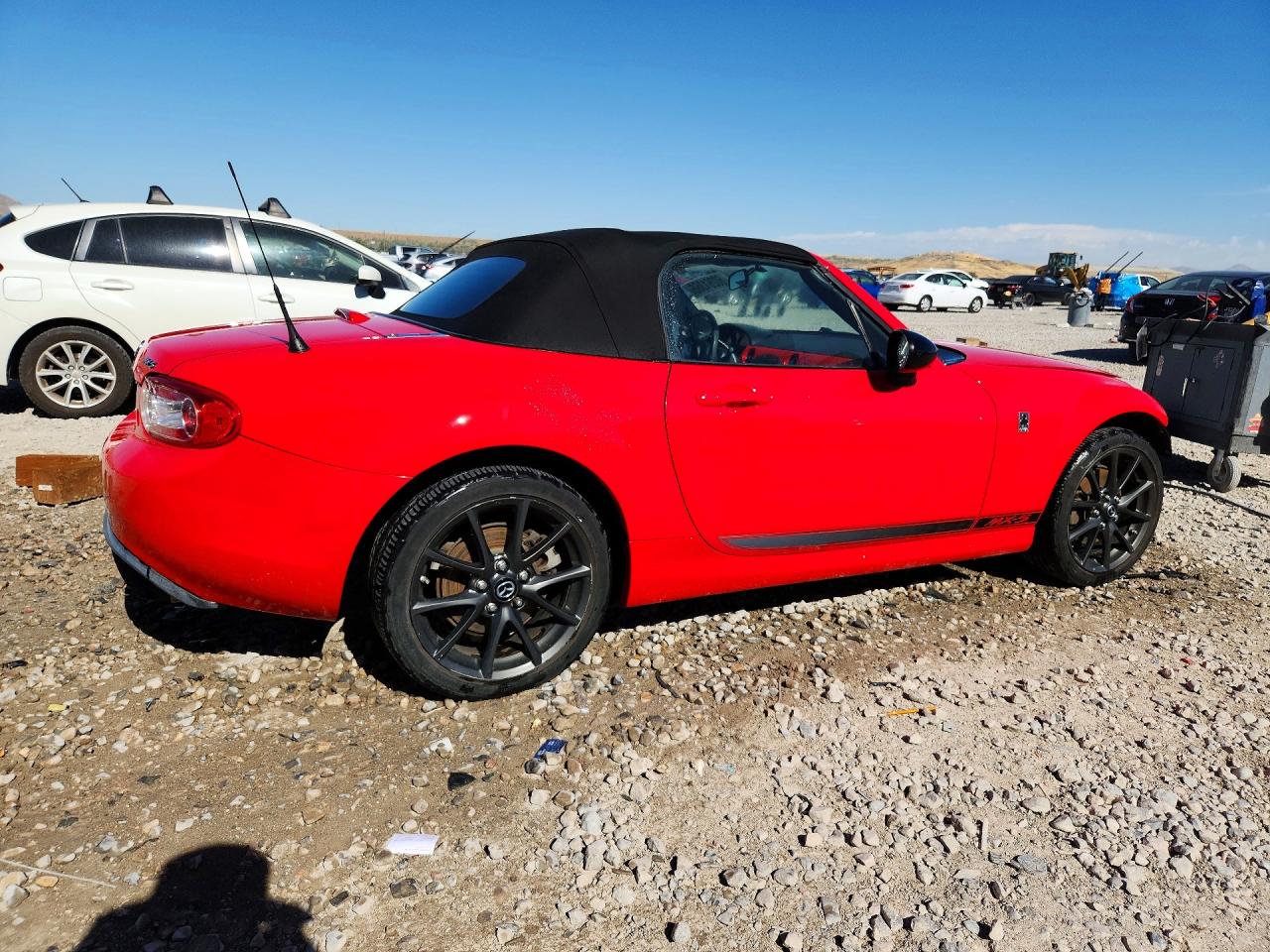2014 Mazda Mx-5 Miata Club Red vin: JM1NC2LF3E0235086