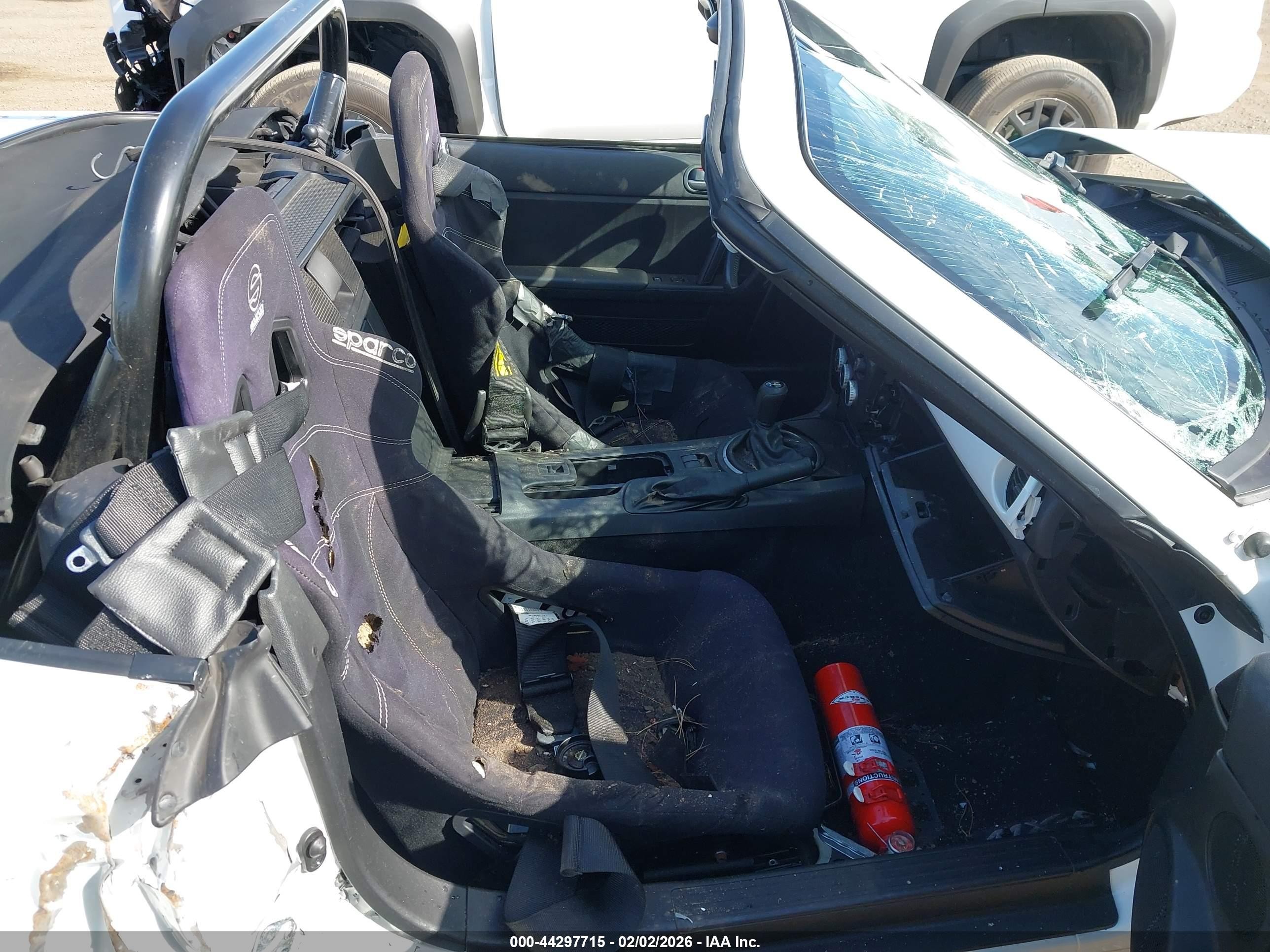 2014 Mazda Mx-5 Miata Club White vin: JM1NC2LF4E0234125