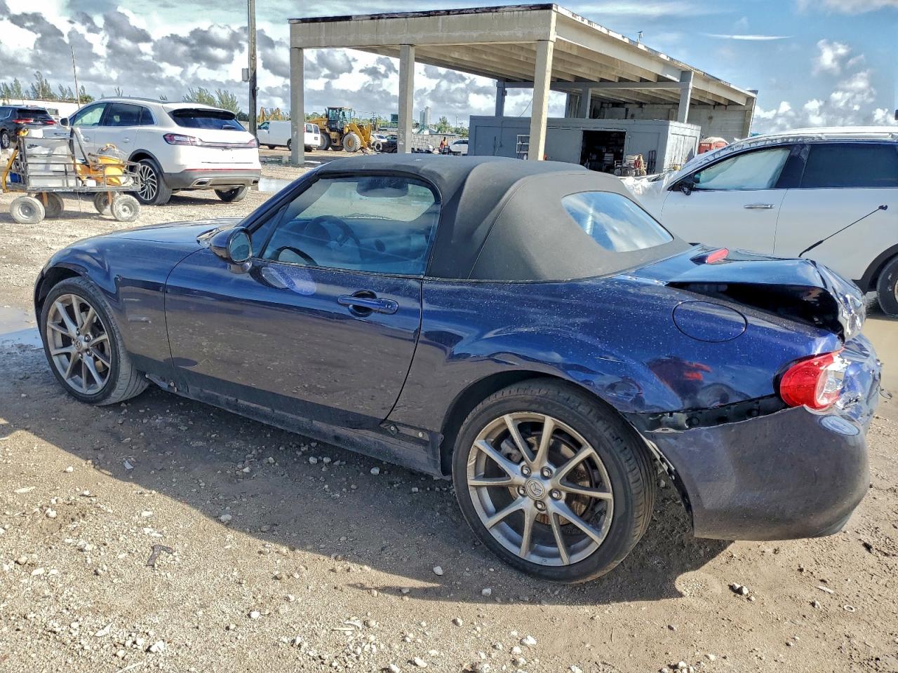 2012 Mazda Mx-5 Miata Blue vin: JM1NC2LF7C0225657