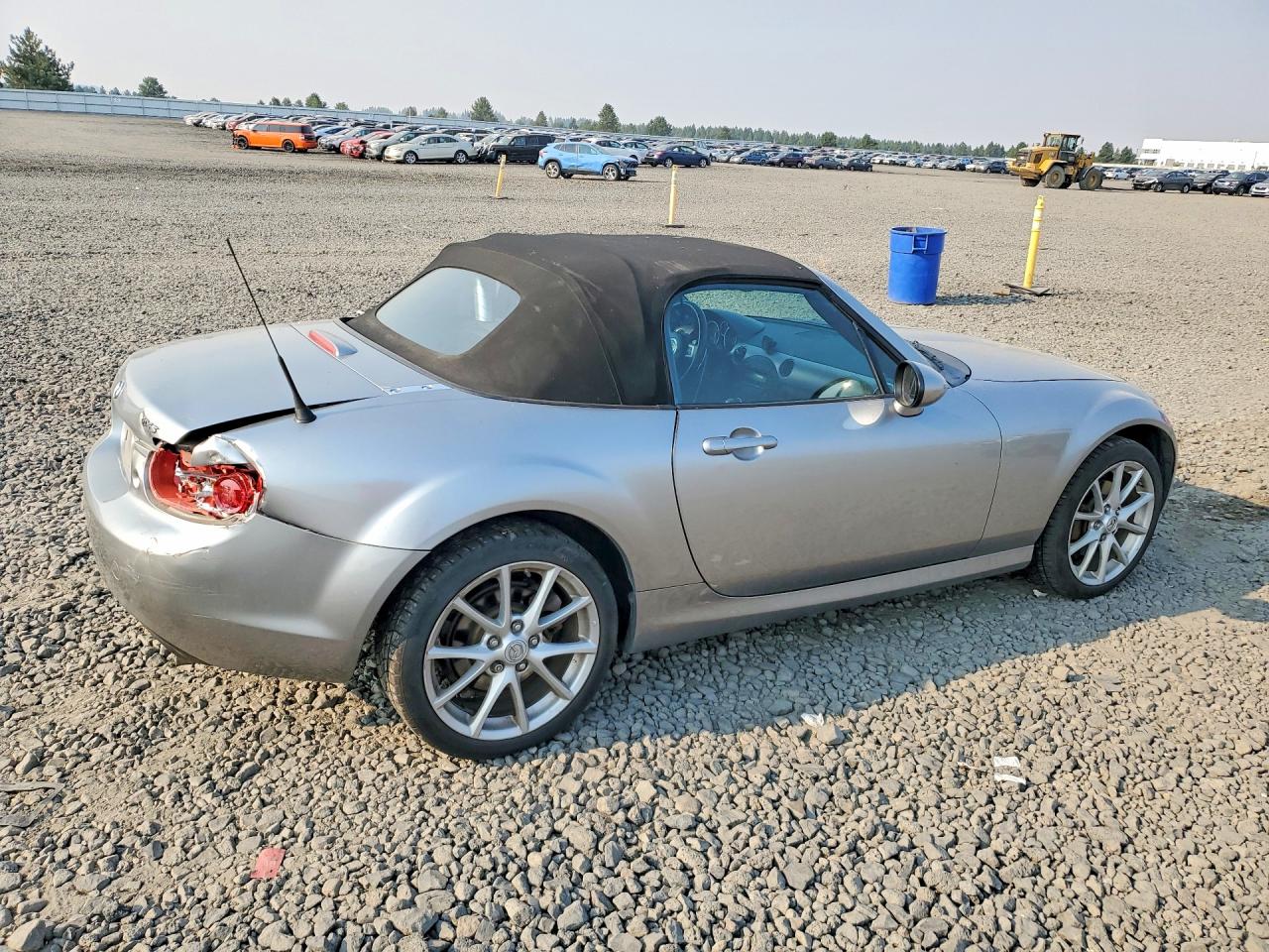 2011 Mazda Mx-5 Miata Silver vin: JM1NC2LF9B0215243