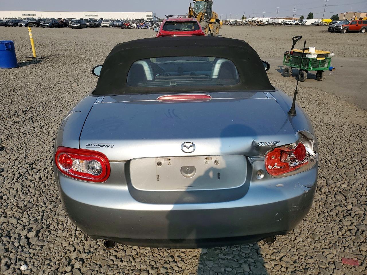 2011 Mazda Mx-5 Miata Silver vin: JM1NC2LF9B0215243
