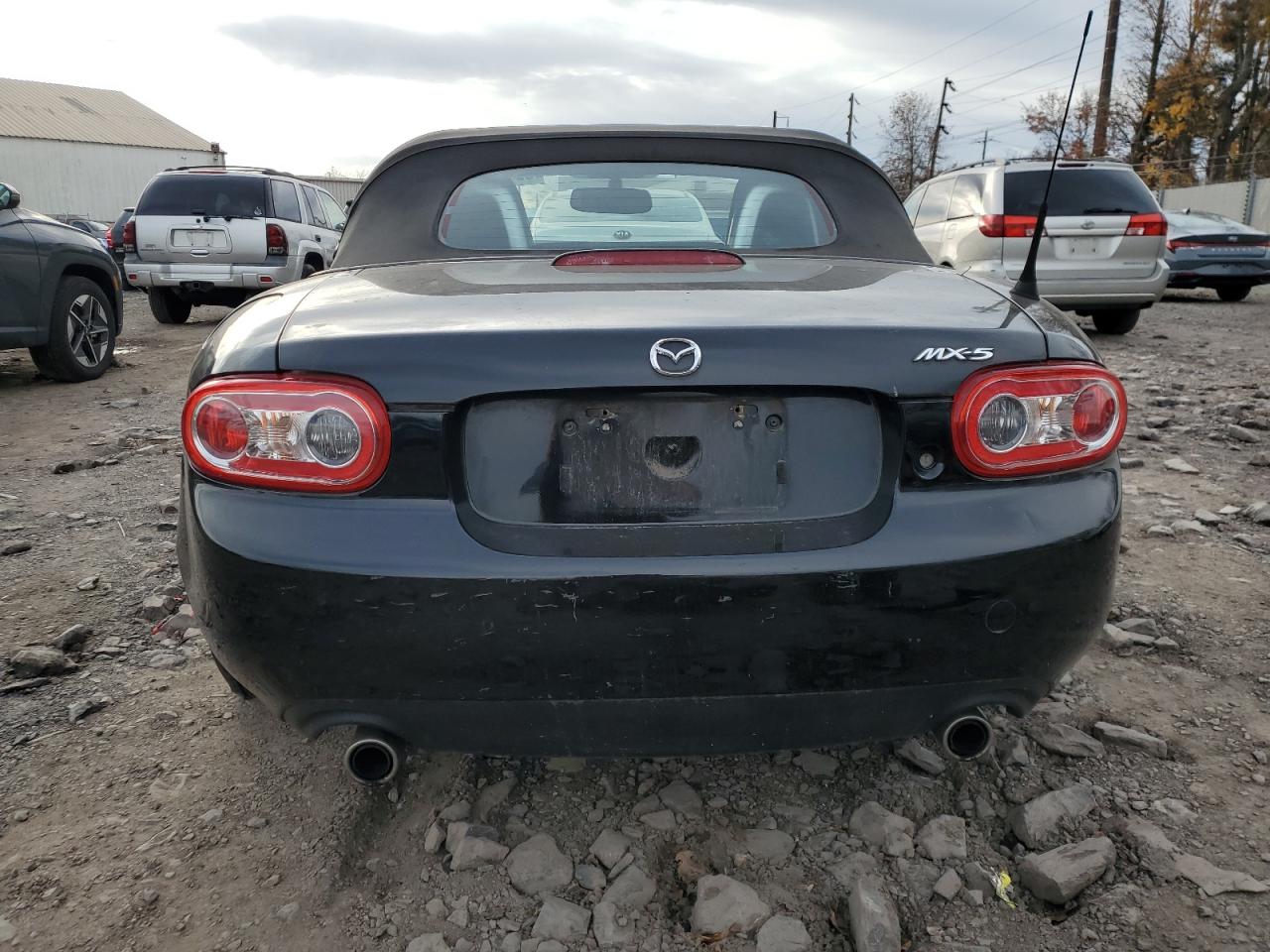 2012 Mazda Mx-5 Miata Black vin: JM1NC2LFXC0224342