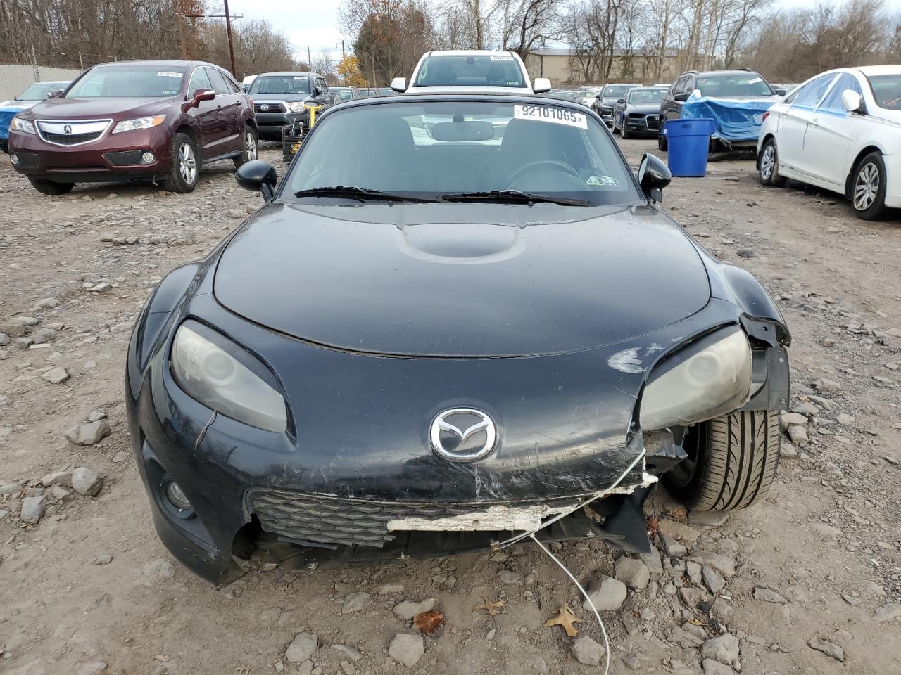 2012 Mazda Mx-5 Miata Black vin: JM1NC2LFXC0224342