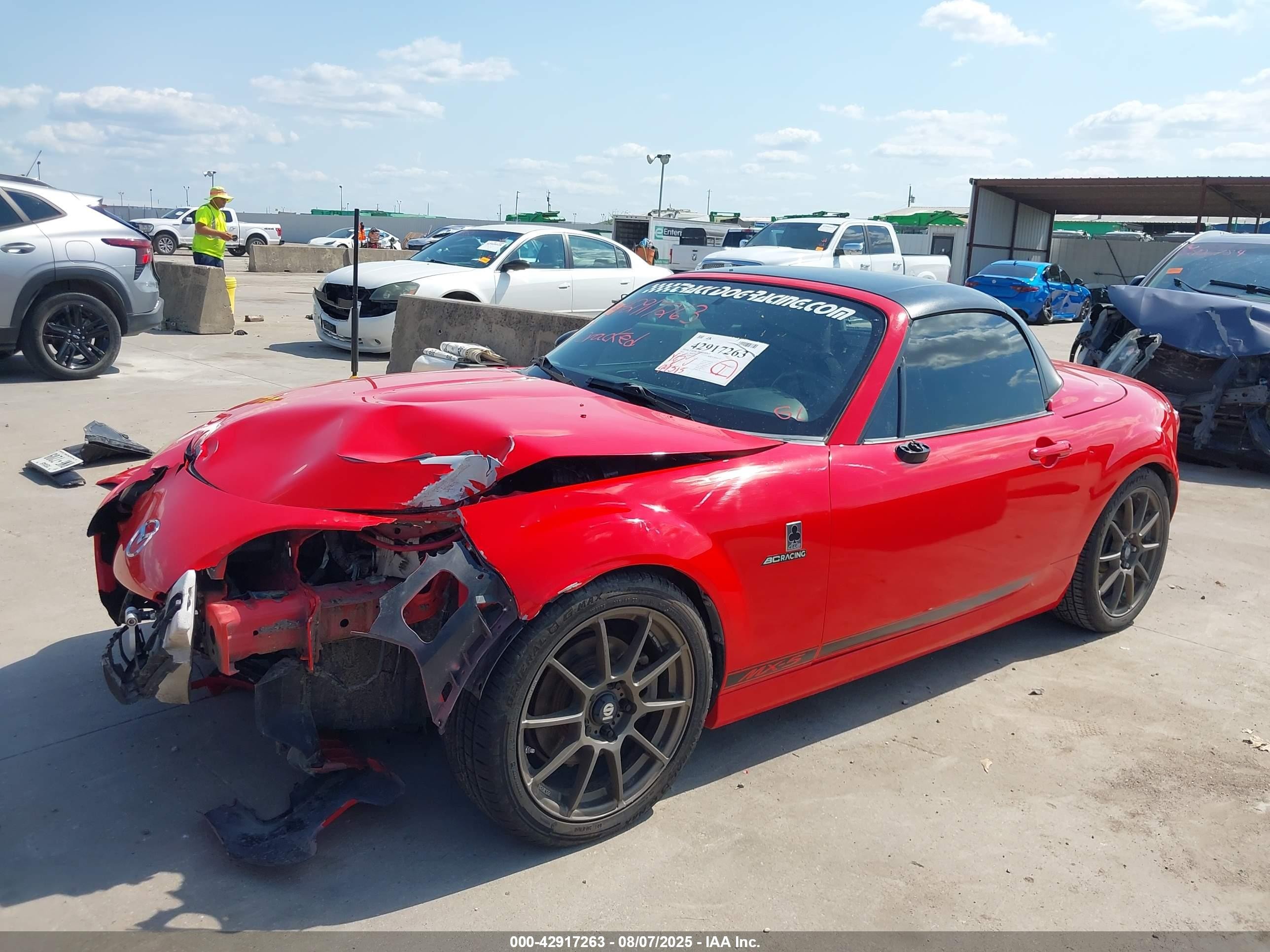 2014 Mazda Mx-5 Miata Club Red vin: JM1NC2MF1E0236977