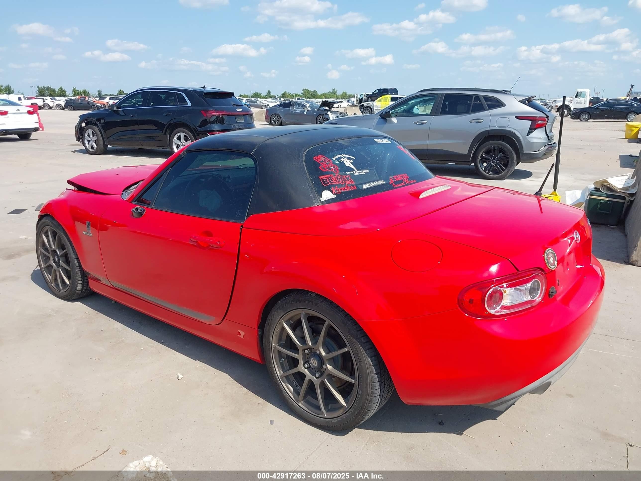 2014 Mazda Mx-5 Miata Club Red vin: JM1NC2MF1E0236977