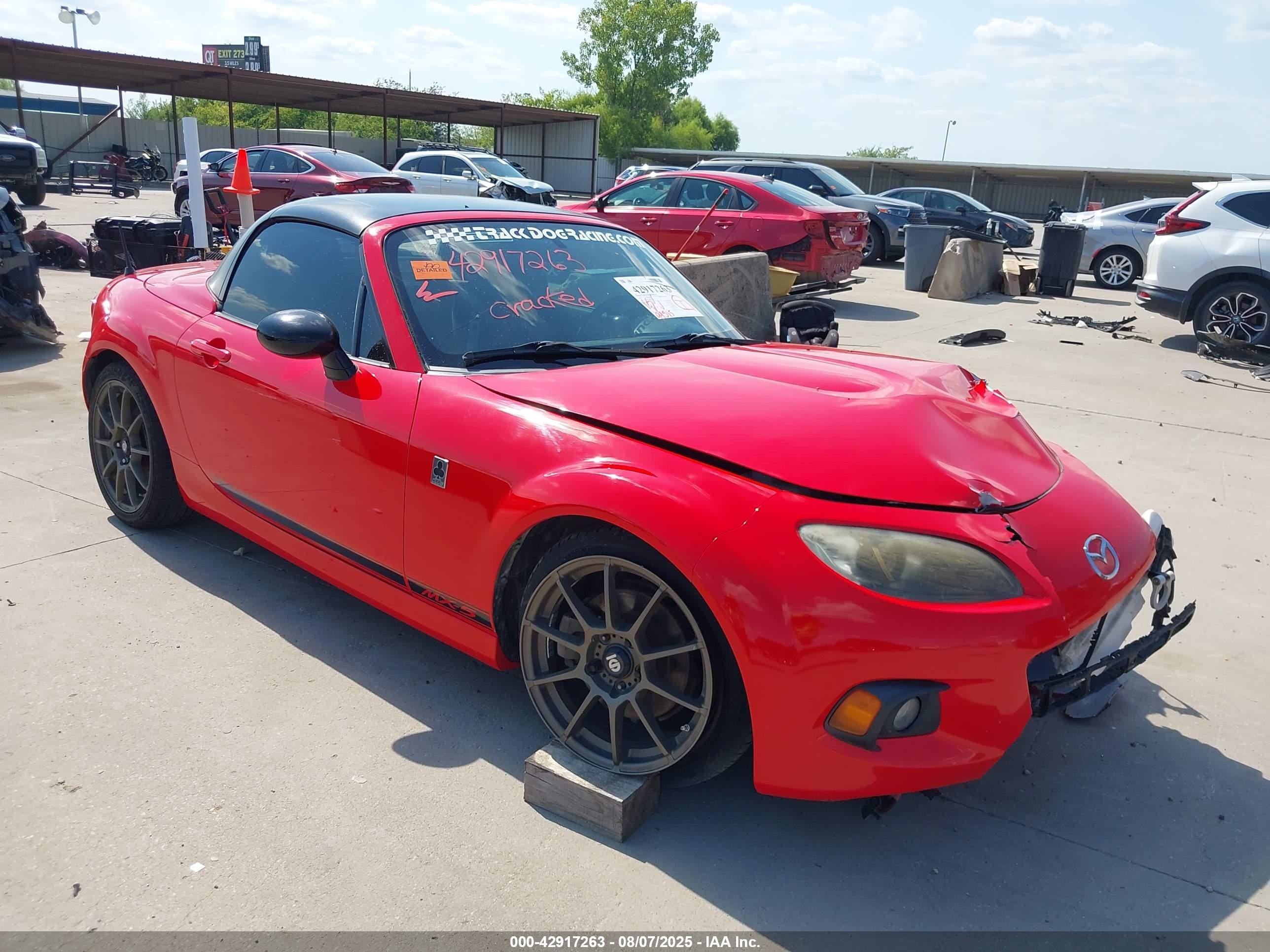 2014 Mazda Mx-5 Miata Club Red vin: JM1NC2MF1E0236977