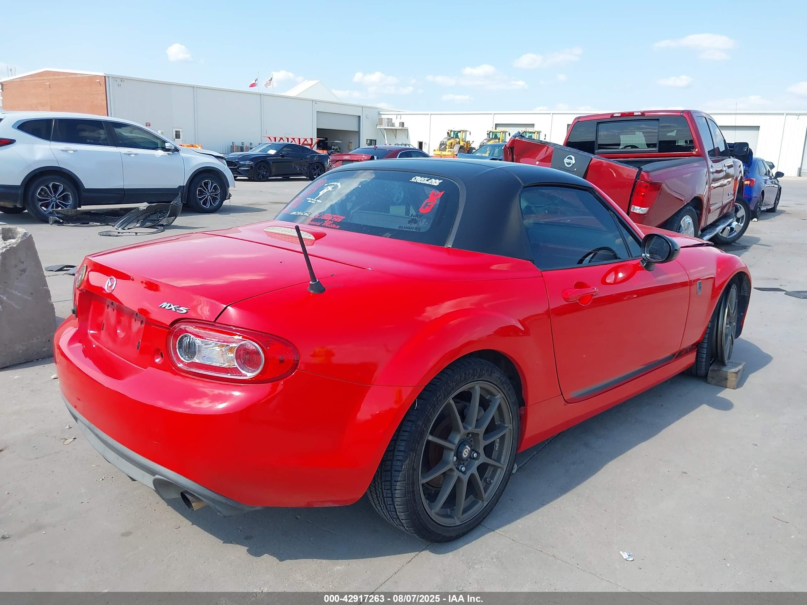 2014 Mazda Mx-5 Miata Club Red vin: JM1NC2MF1E0236977