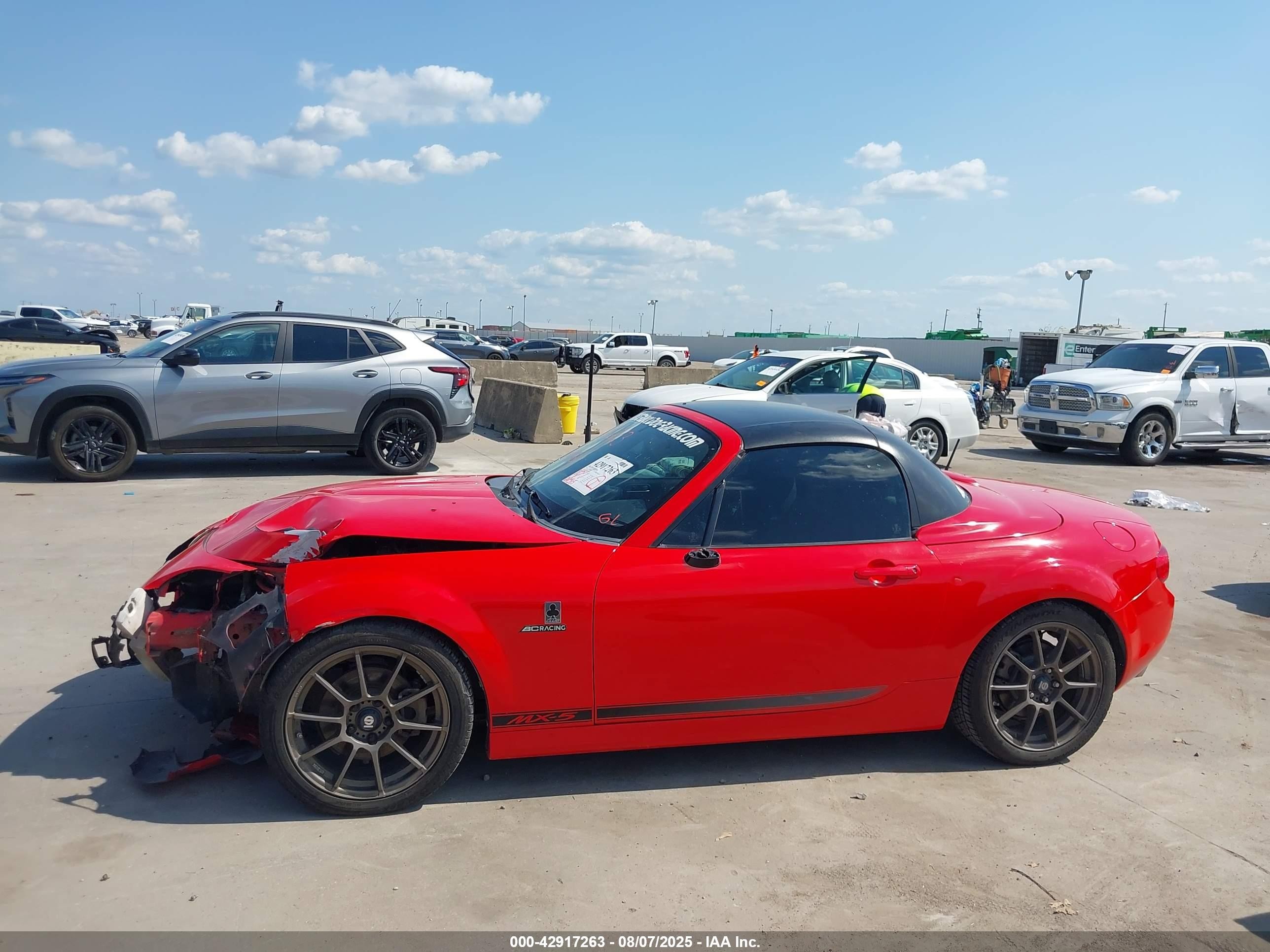 2014 Mazda Mx-5 Miata Club Red vin: JM1NC2MF1E0236977