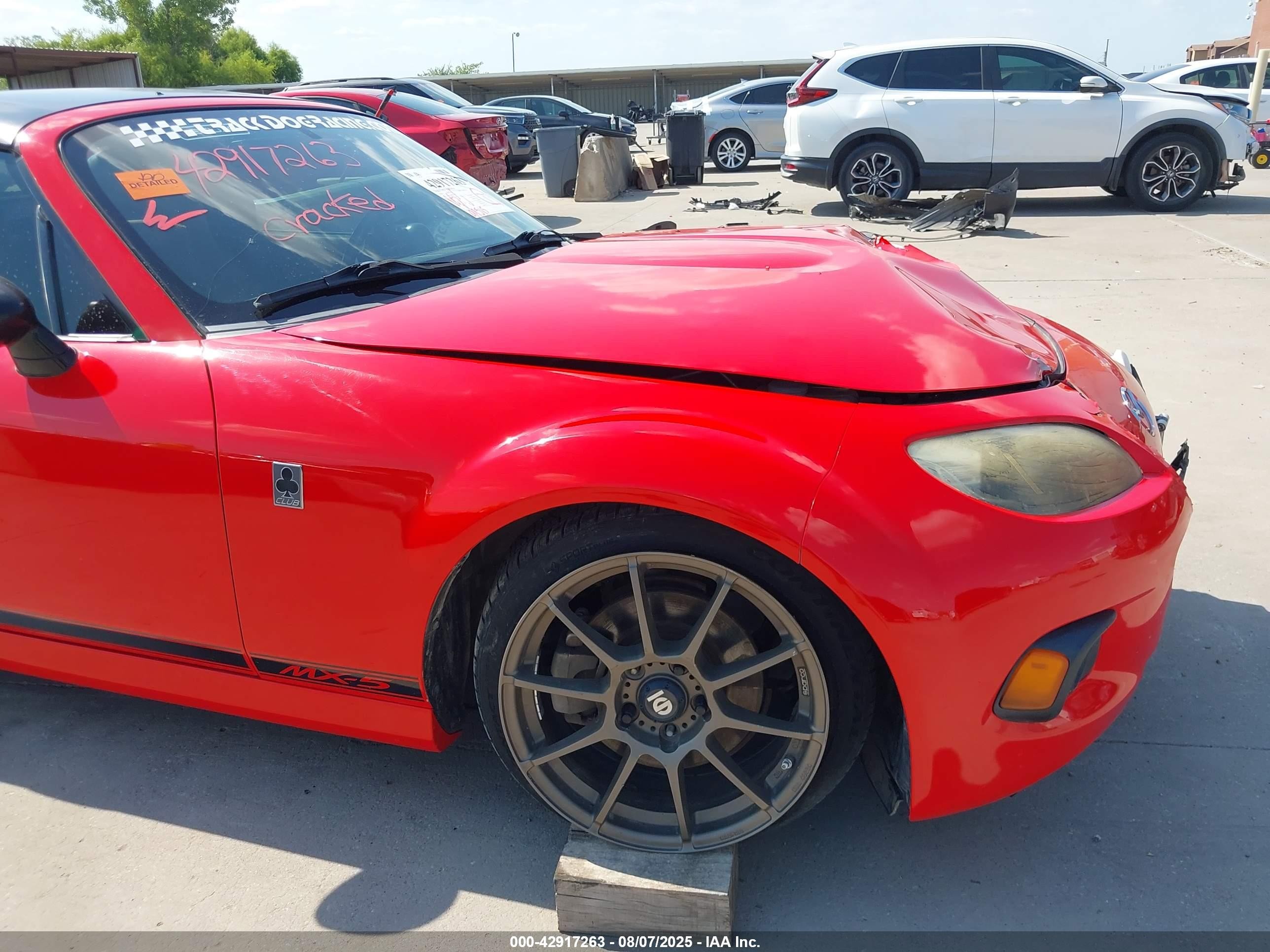 2014 Mazda Mx-5 Miata Club Red vin: JM1NC2MF1E0236977