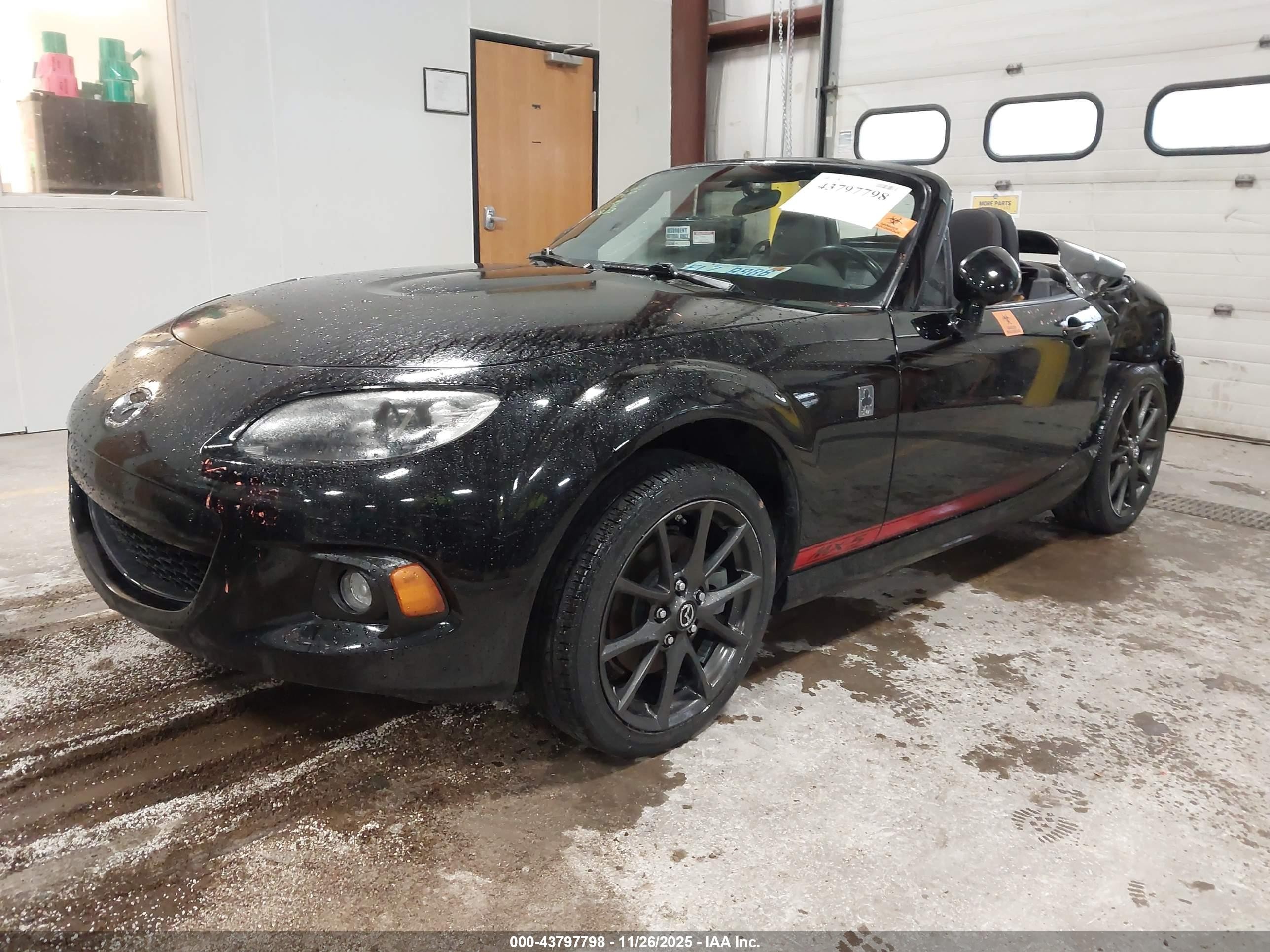2014 Mazda Mx-5 Miata Club Black vin: JM1NC2MF1E0237045