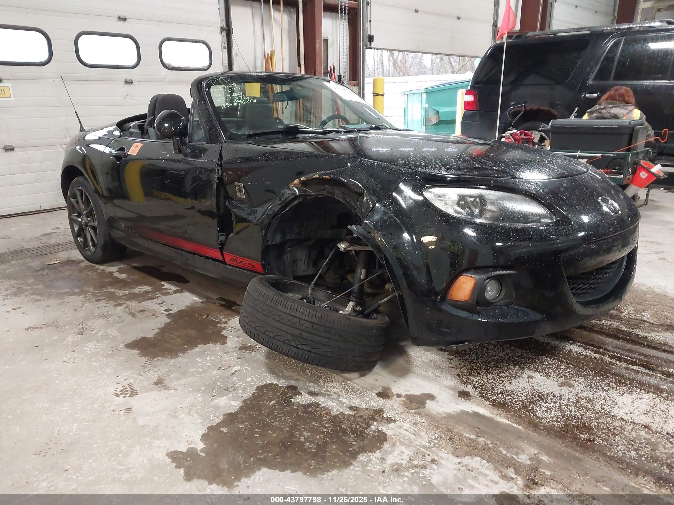 2014 Mazda Mx-5 Miata Club Black vin: JM1NC2MF1E0237045