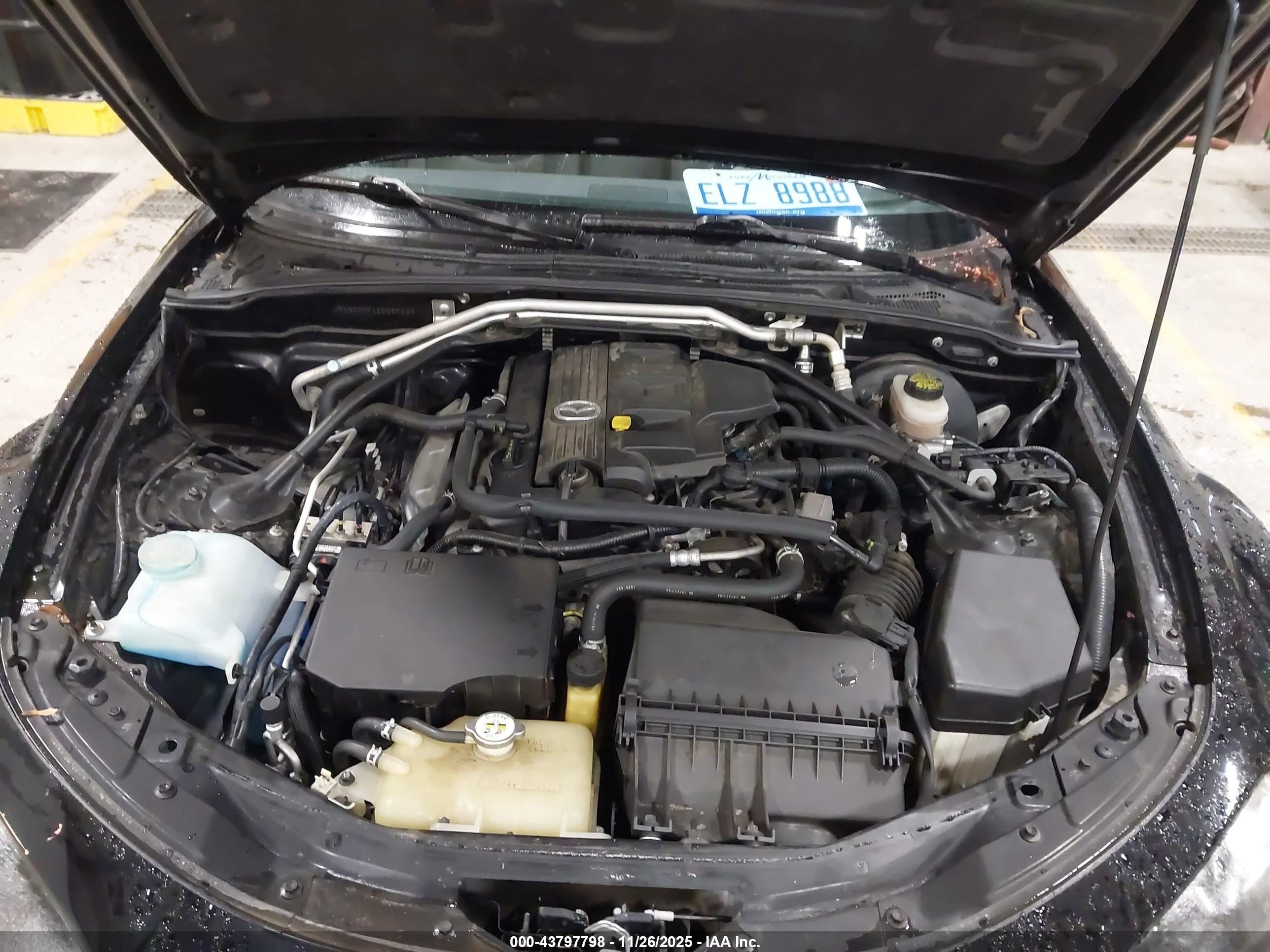 2014 Mazda Mx-5 Miata Club Black vin: JM1NC2MF1E0237045