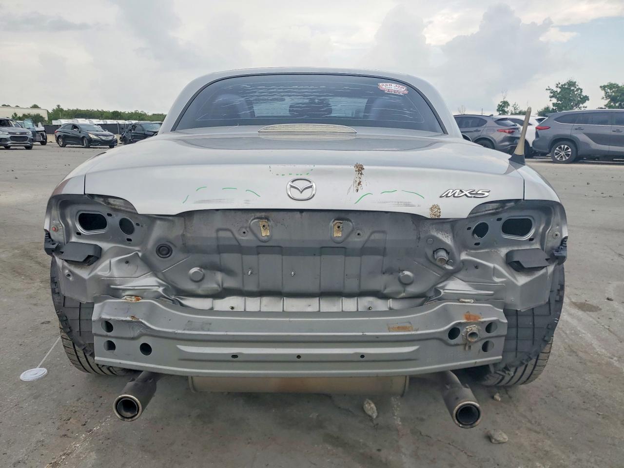 2012 Mazda Mx-5 Miata Gray vin: JM1NC2MF2C0221501