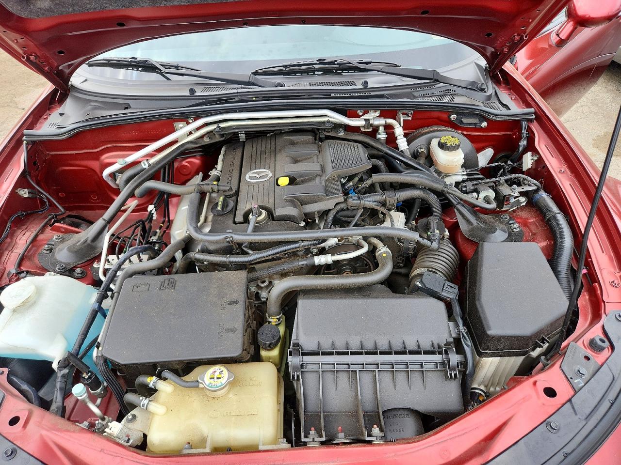2012 Mazda Mx-5 Miata Burgundy vin: JM1NC2MF3C0221510