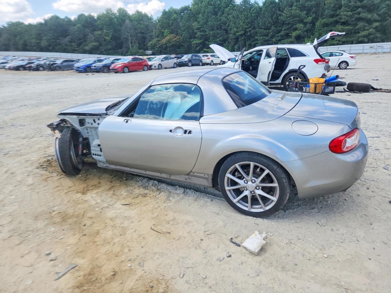 2011 Mazda Mx-5 Miata Silver vin: JM1NC2MF5B0215609