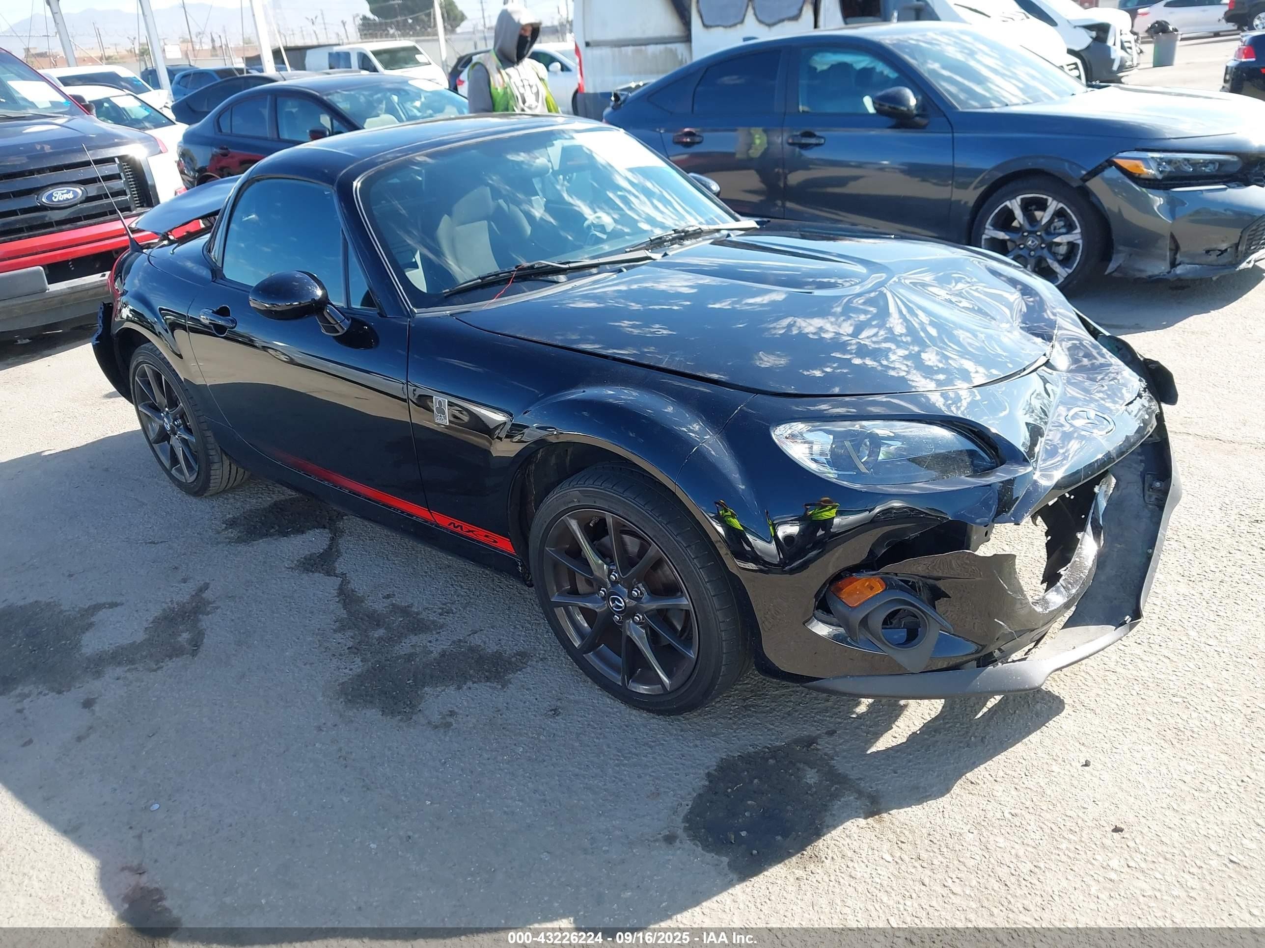 2014 Mazda Mx-5 Miata Club Black vin: JM1NC2MF5E0235511