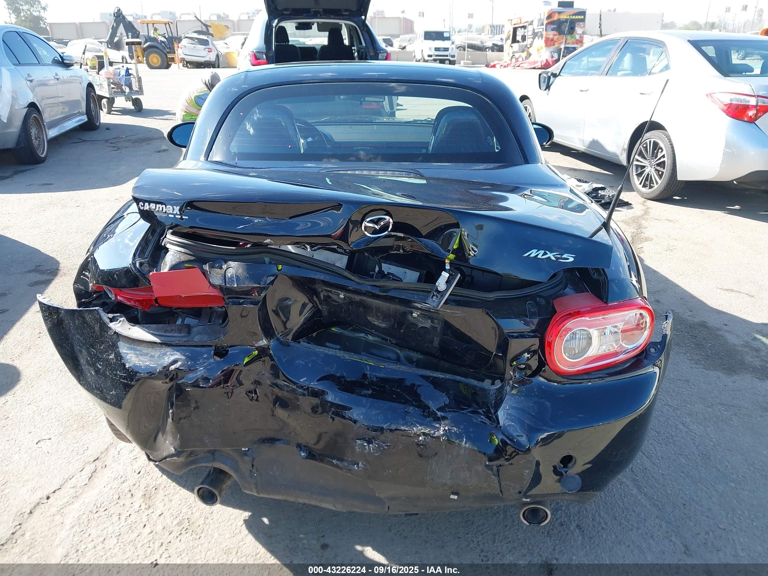 2014 Mazda Mx-5 Miata Club Black vin: JM1NC2MF5E0235511