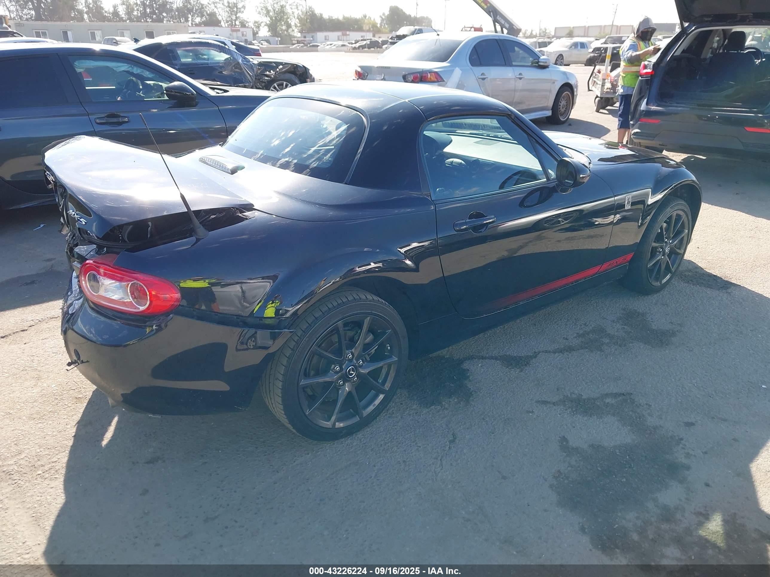 2014 Mazda Mx-5 Miata Club Black vin: JM1NC2MF5E0235511