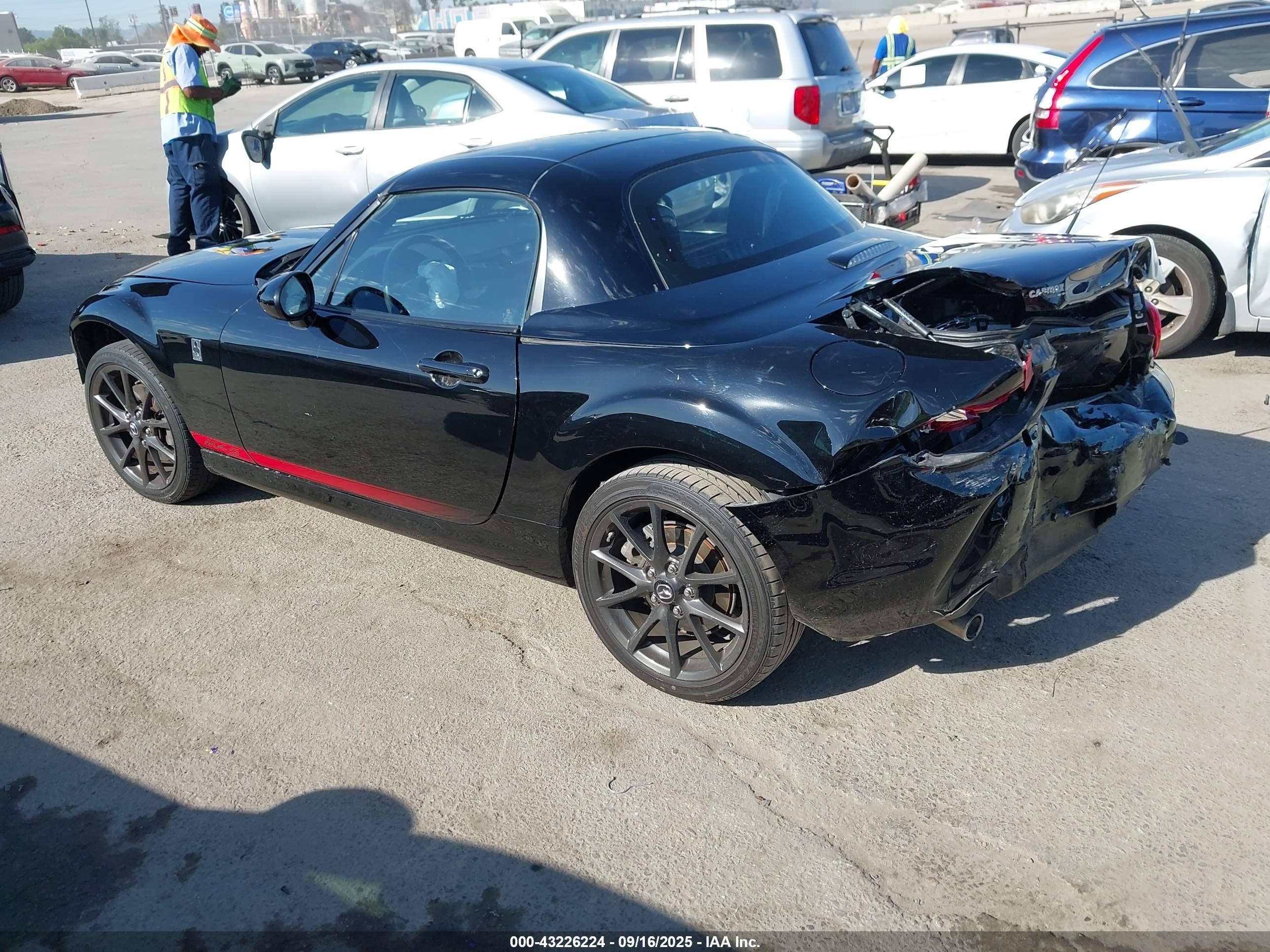 2014 Mazda Mx-5 Miata Club Black vin: JM1NC2MF5E0235511