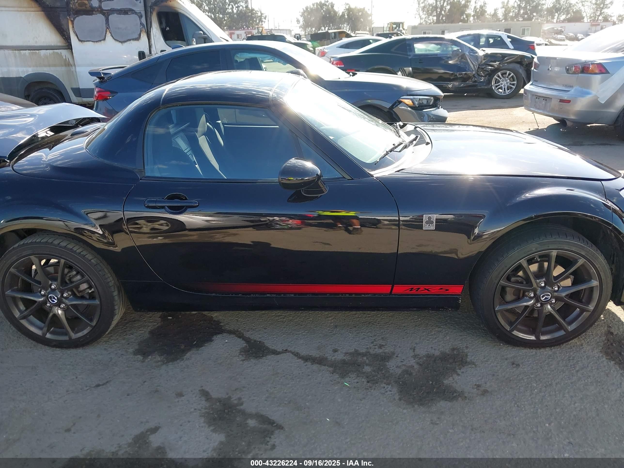 2014 Mazda Mx-5 Miata Club Black vin: JM1NC2MF5E0235511