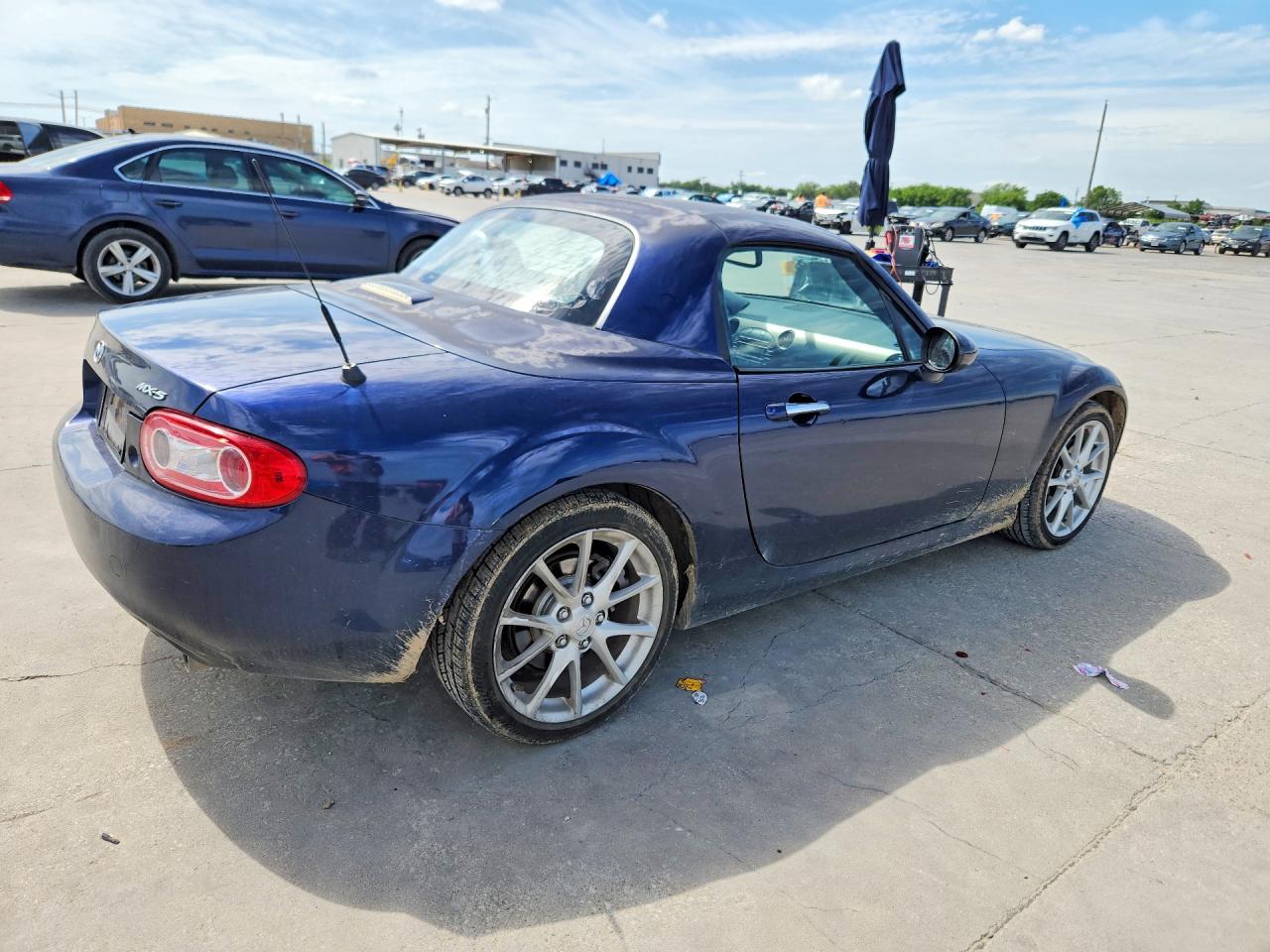2012 Mazda Mx-5 Miata Blue vin: JM1NC2MF6C0224191
